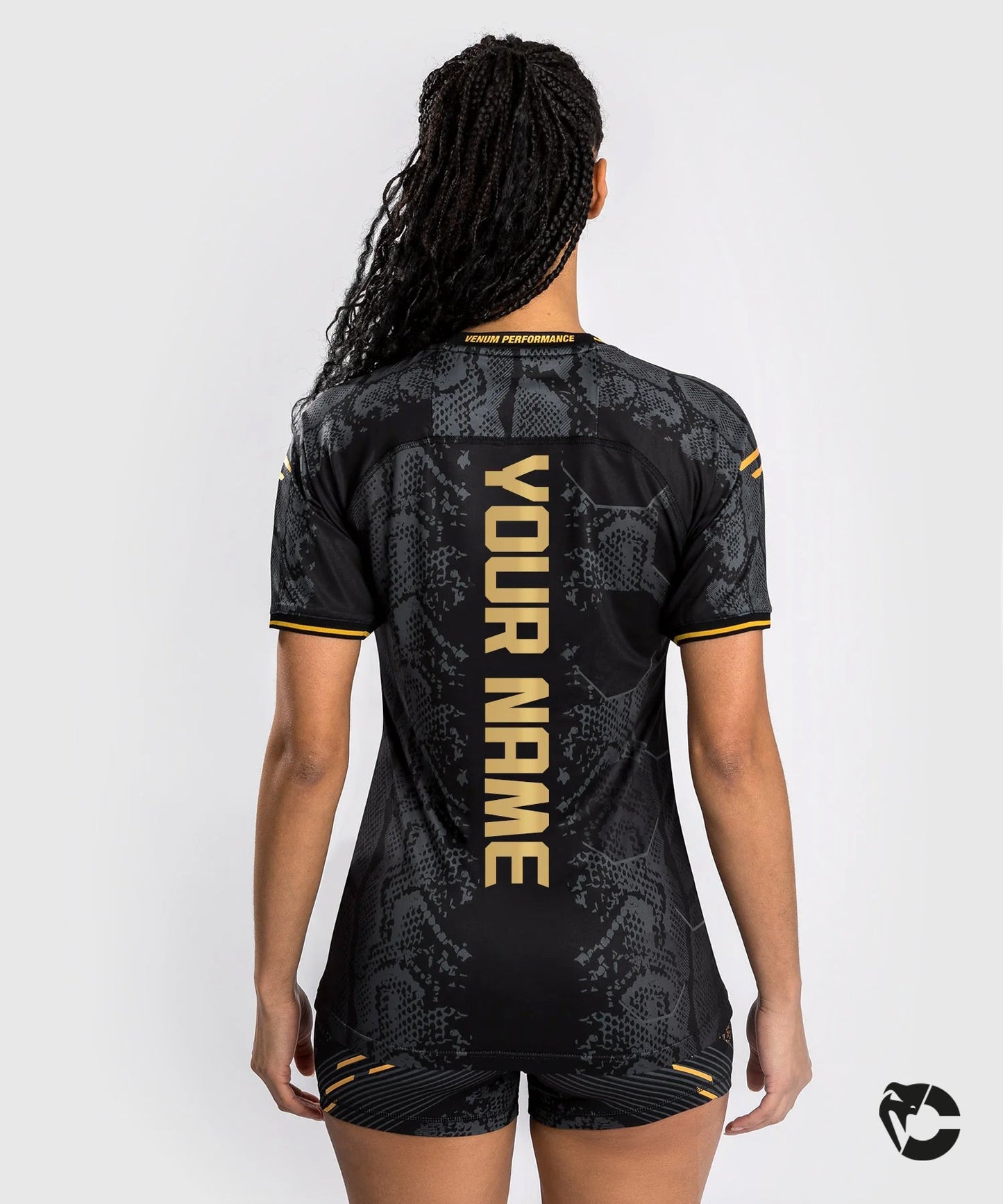 UFC Adrenaline by Venum Authentic Fight Night Personalisiertes Walkout-Trikot für Frauen - Champion