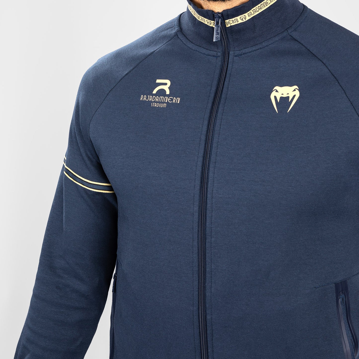 RAJADAMNERN Venum Sweatshirt mit Reißverschluss - Blau