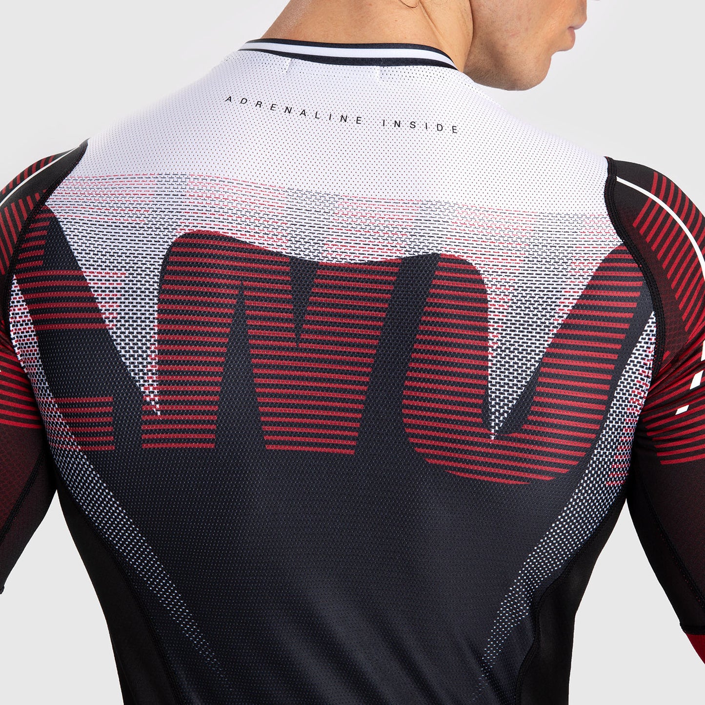 Venum Adrenaline Herren Langarm Rashguard - Red