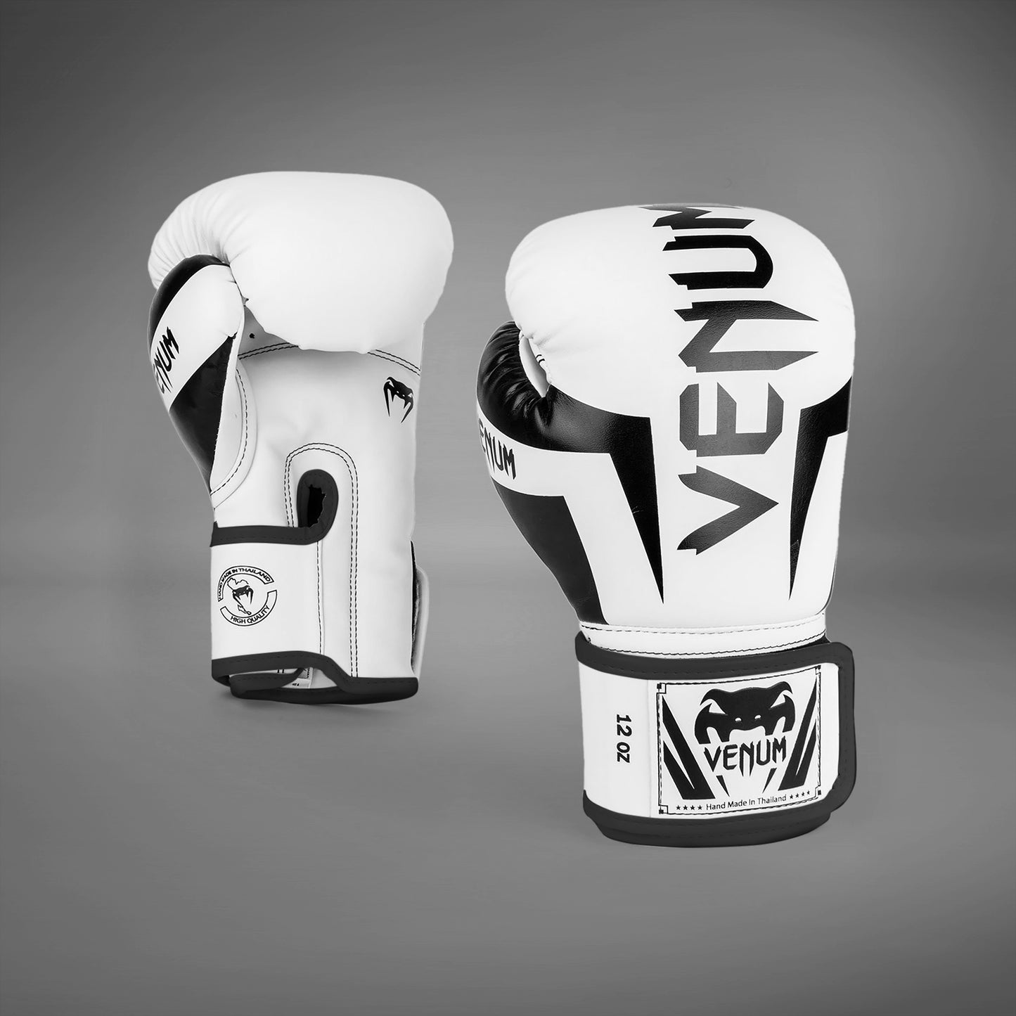 Venum Elite Boxhandschuhe - Weiß/Schwarz