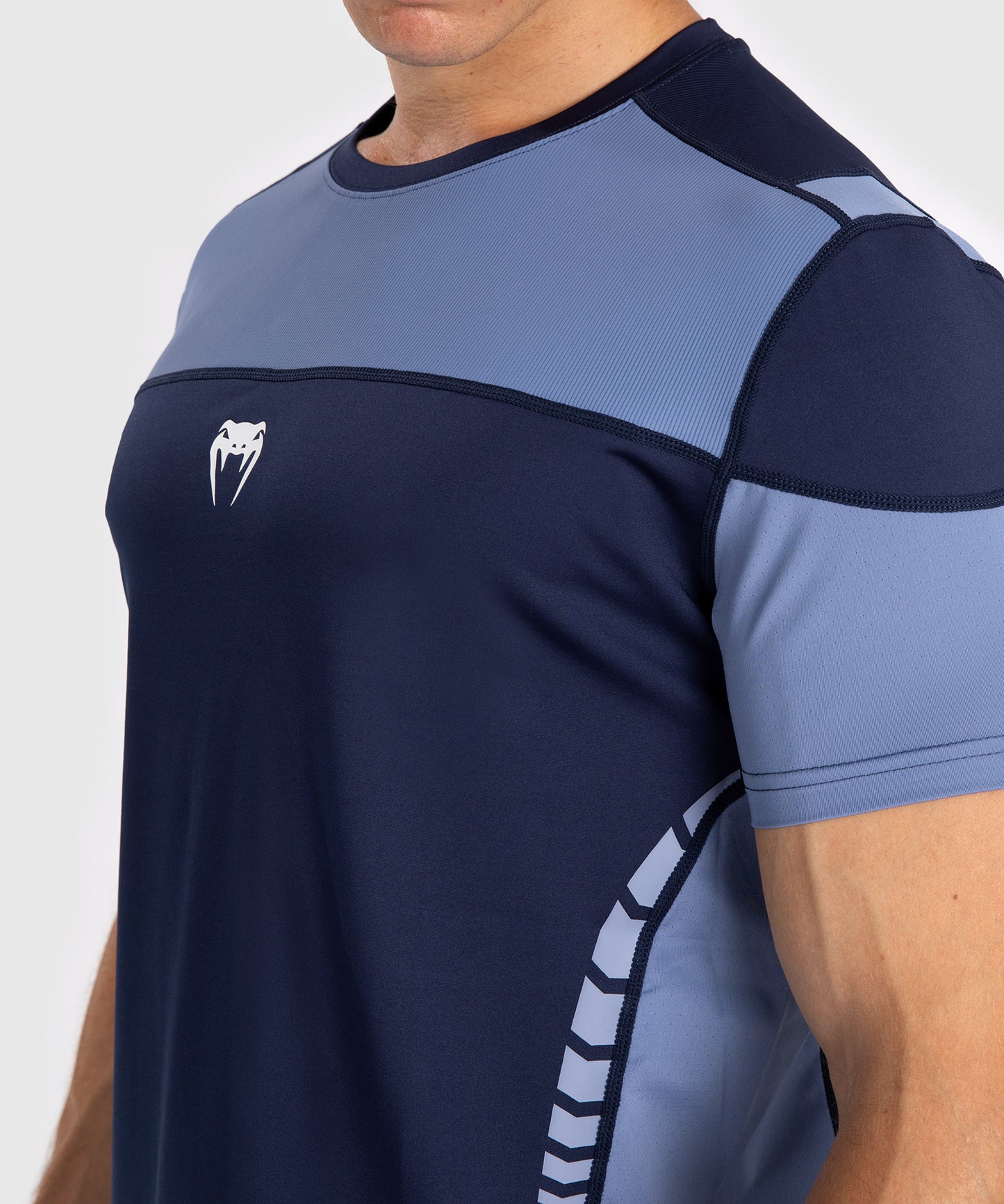 Venum Tempest Herren Dry-Tech T-Shirt - Marineblau/Blau