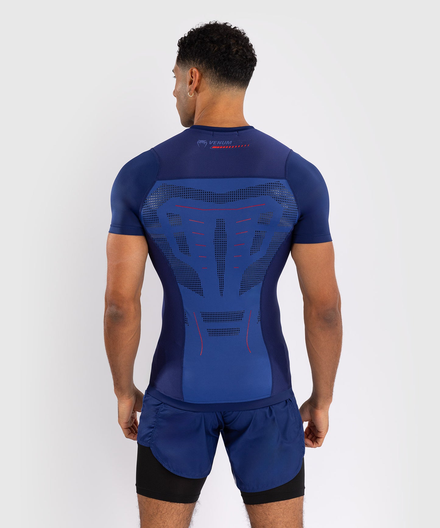 Venum Technical 3.0 Kurzarm Rashguard - Nachtblau