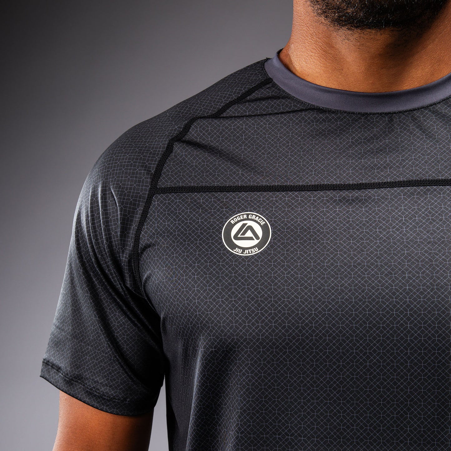 Venum x Roger Gracie Academy Dry‑Tech‑T‑Shirt - Schwarz