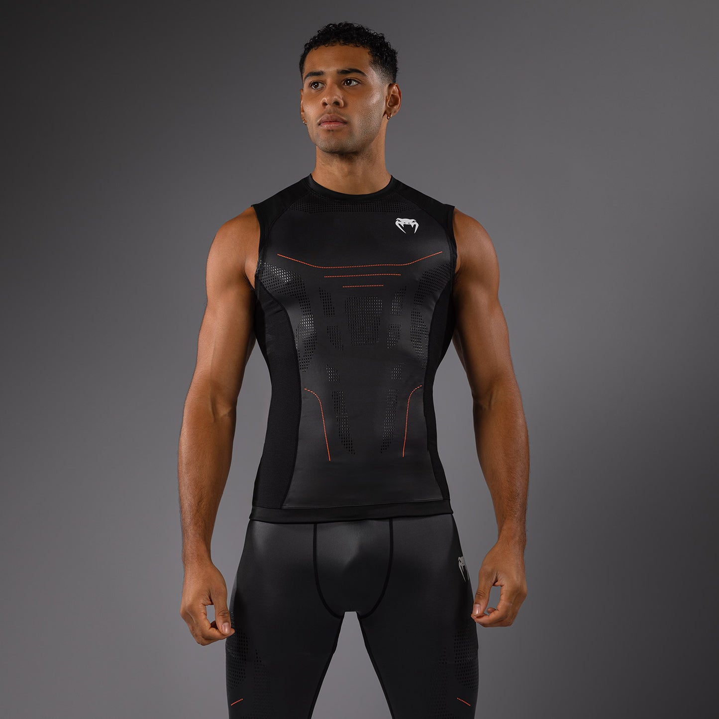 Venum Technical 3.0 Ärmelloses Rashguard - Graphit