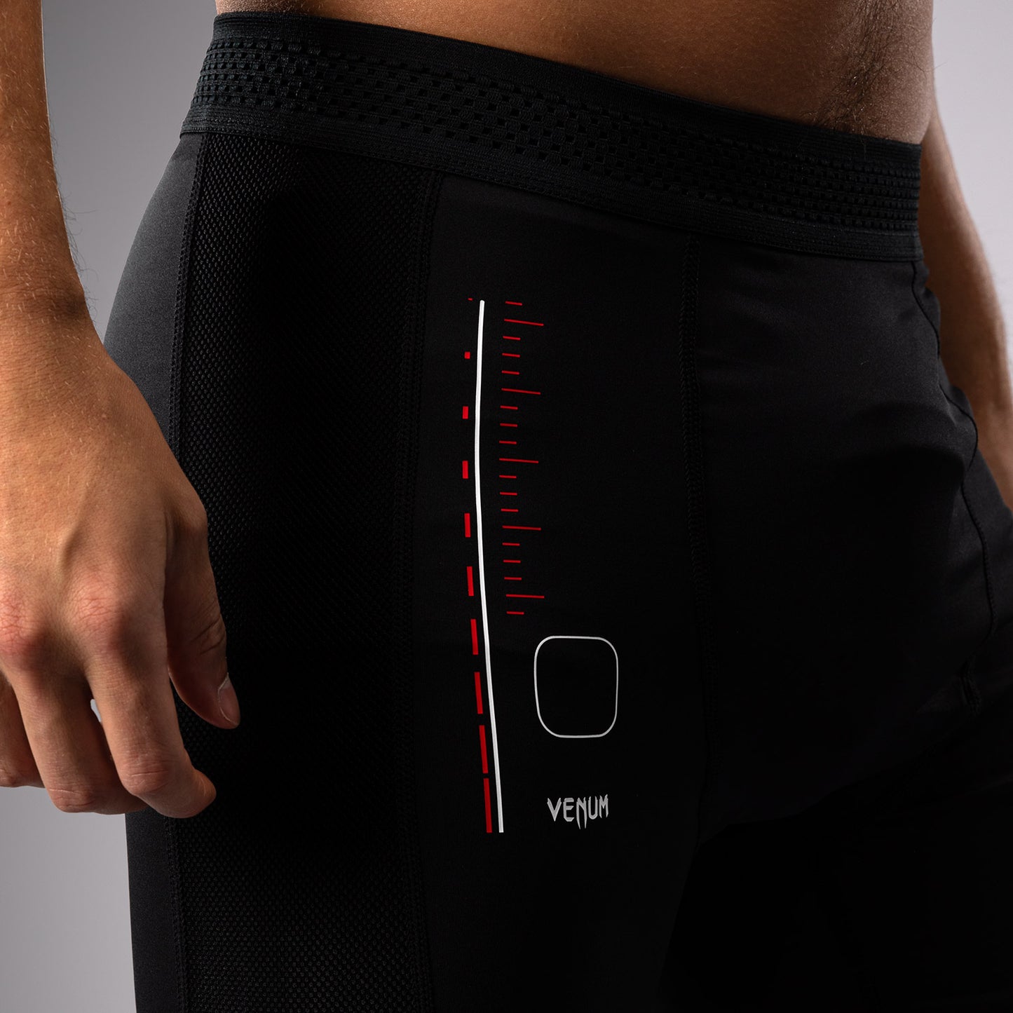 Venum Tactical XT Vale Tudo Shorts - Schwarz/Feuerrot