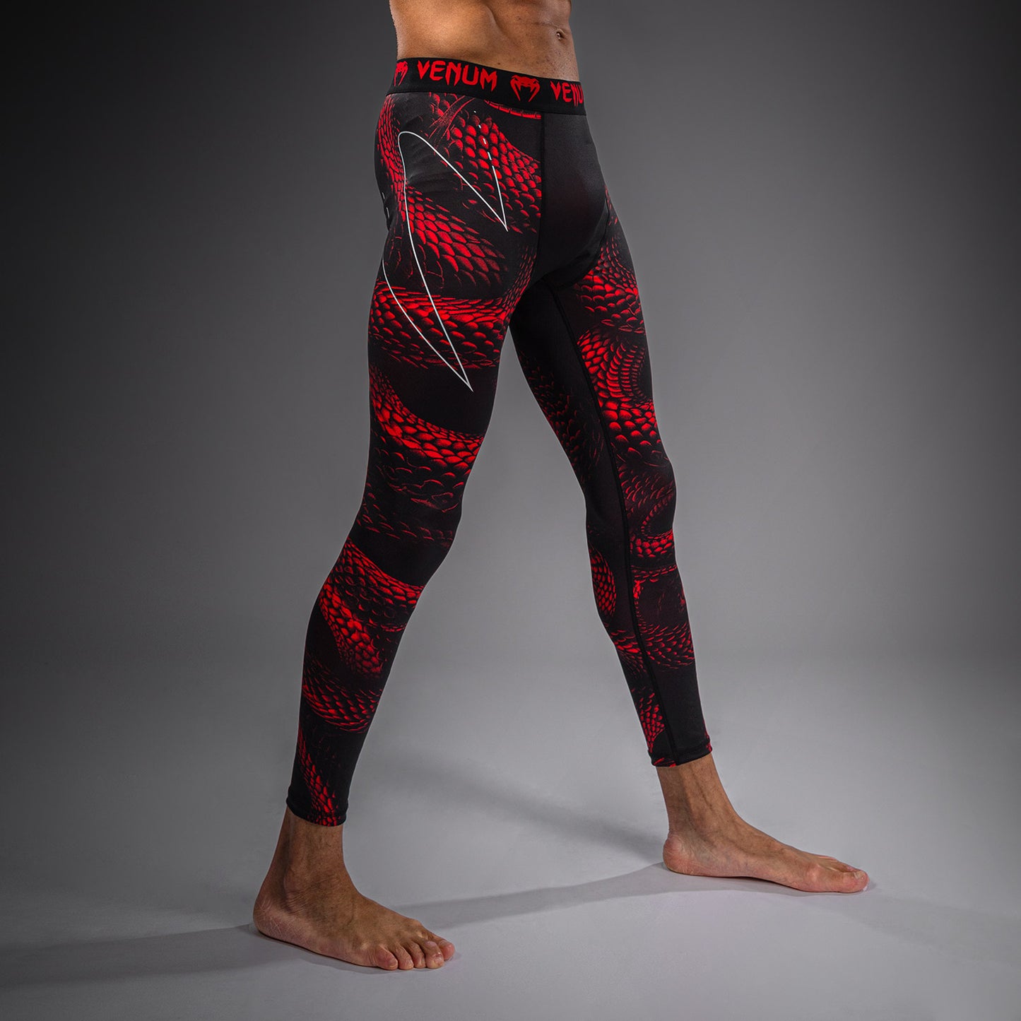 Venum Matupa Spats - Schwarz/Rot/Silber