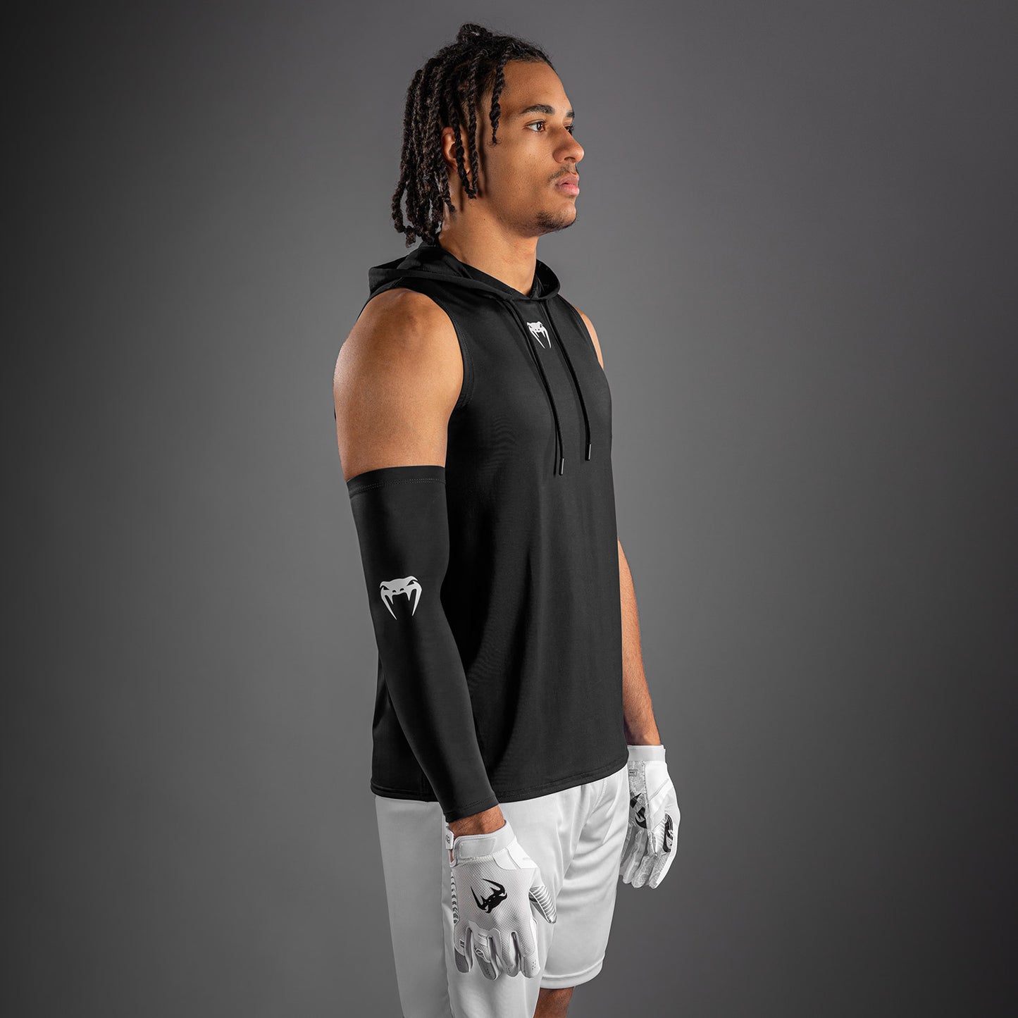 Venum Elite Ärmelloser Dry Tech Hoodie - Schwarz