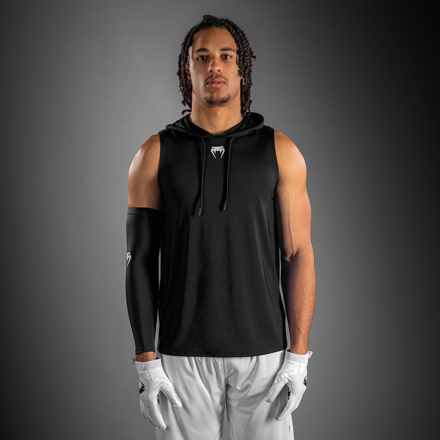Venum Elite Ärmelloser Dry Tech Hoodie - Schwarz
