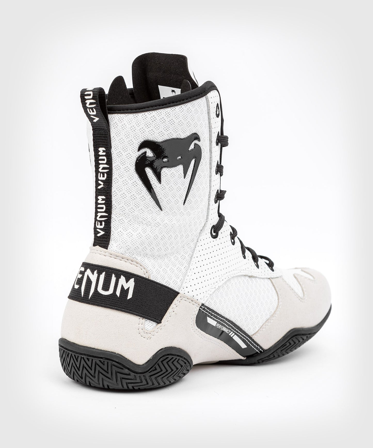 Venum Elite Boxschuhe - Weiß/Schwarz