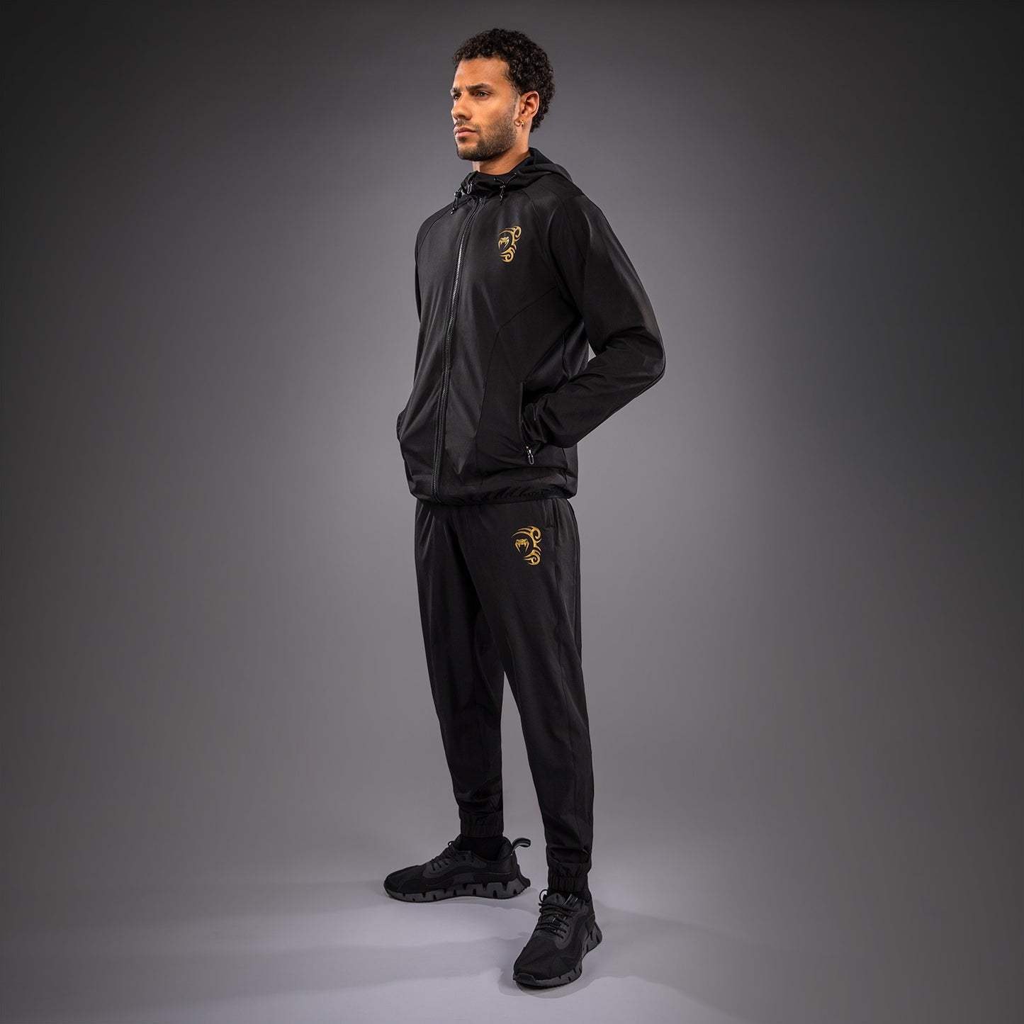 Venum x Mike Tyson Tiger Trainingsjacke - Schwarz/Gold