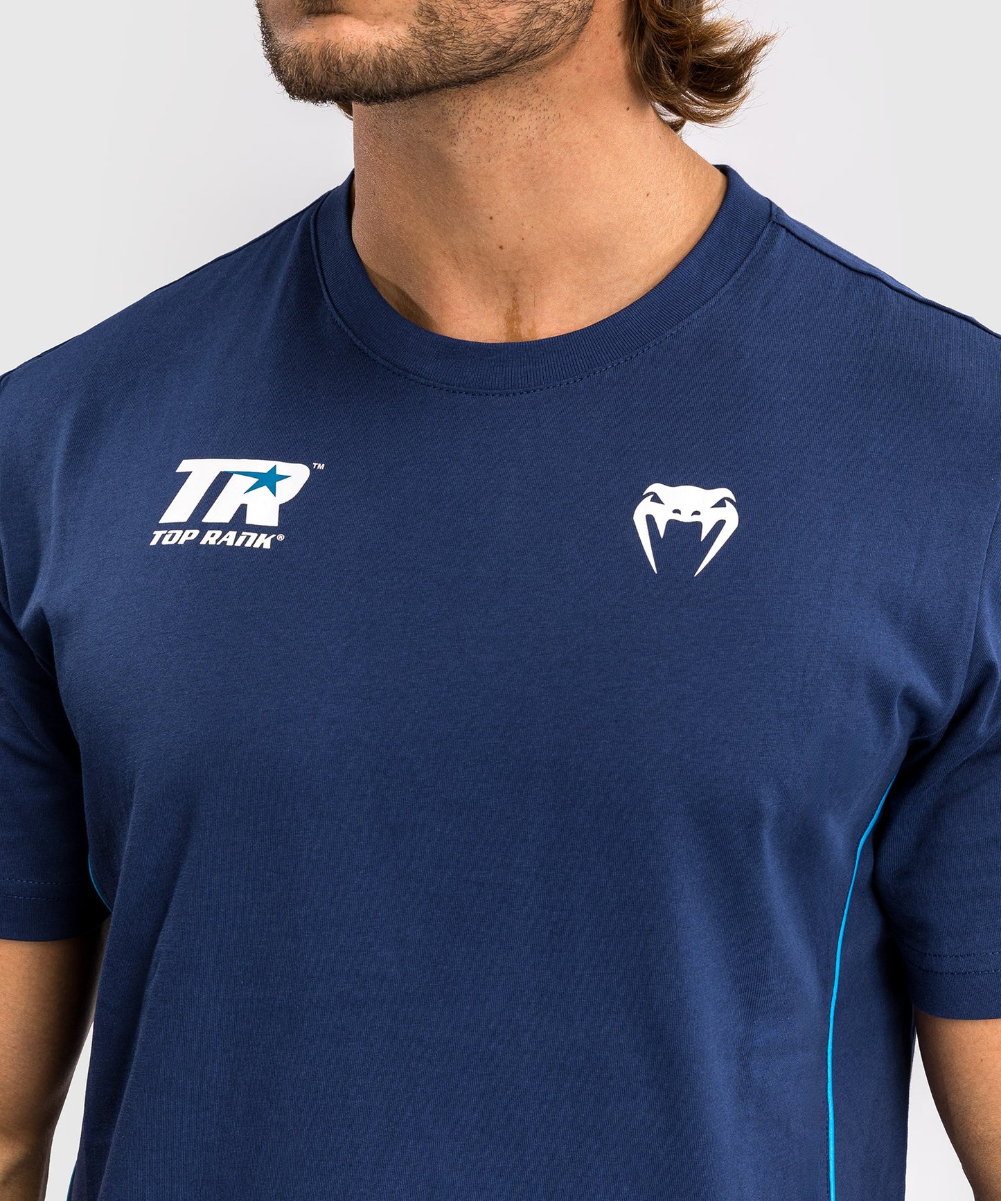 Venum x Top Rank Original Herren T-Shirt - Marineblau