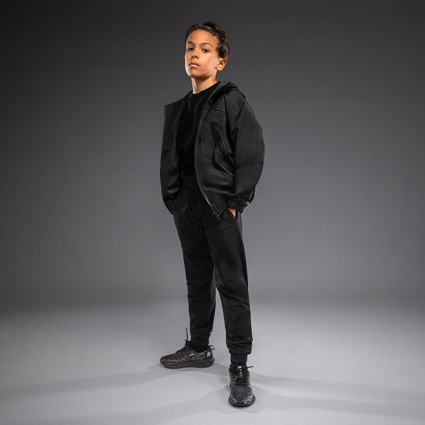 Venum Giant 3D Jogginghose für Kinder – Schwarz