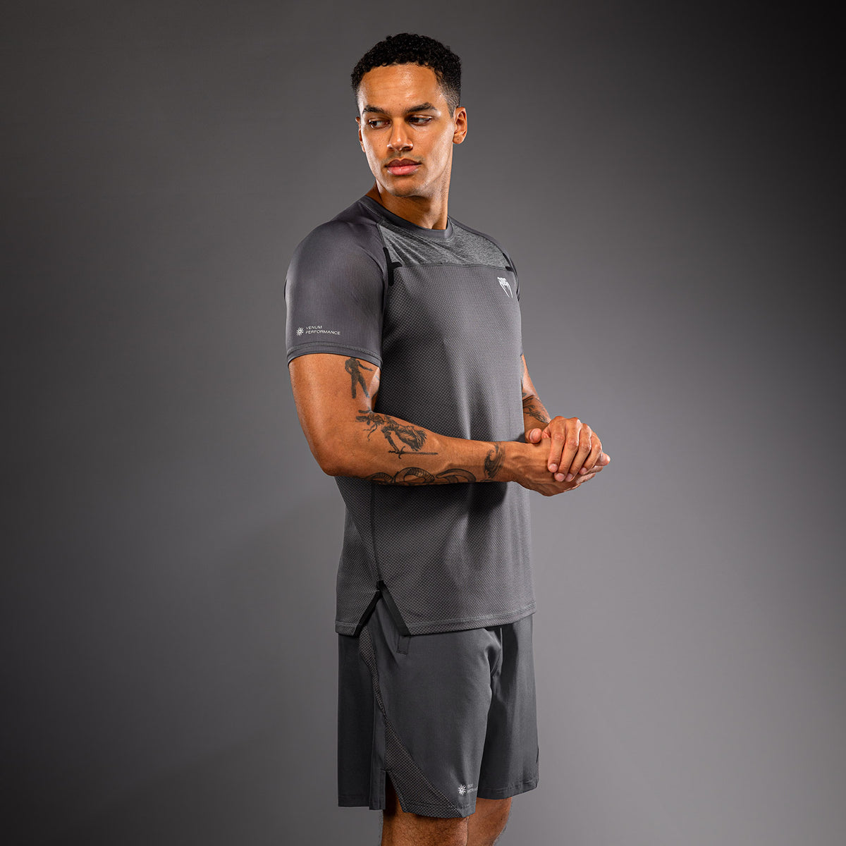 Venum G-Fit Scale Dry-Tech-T-Shirt - Grau