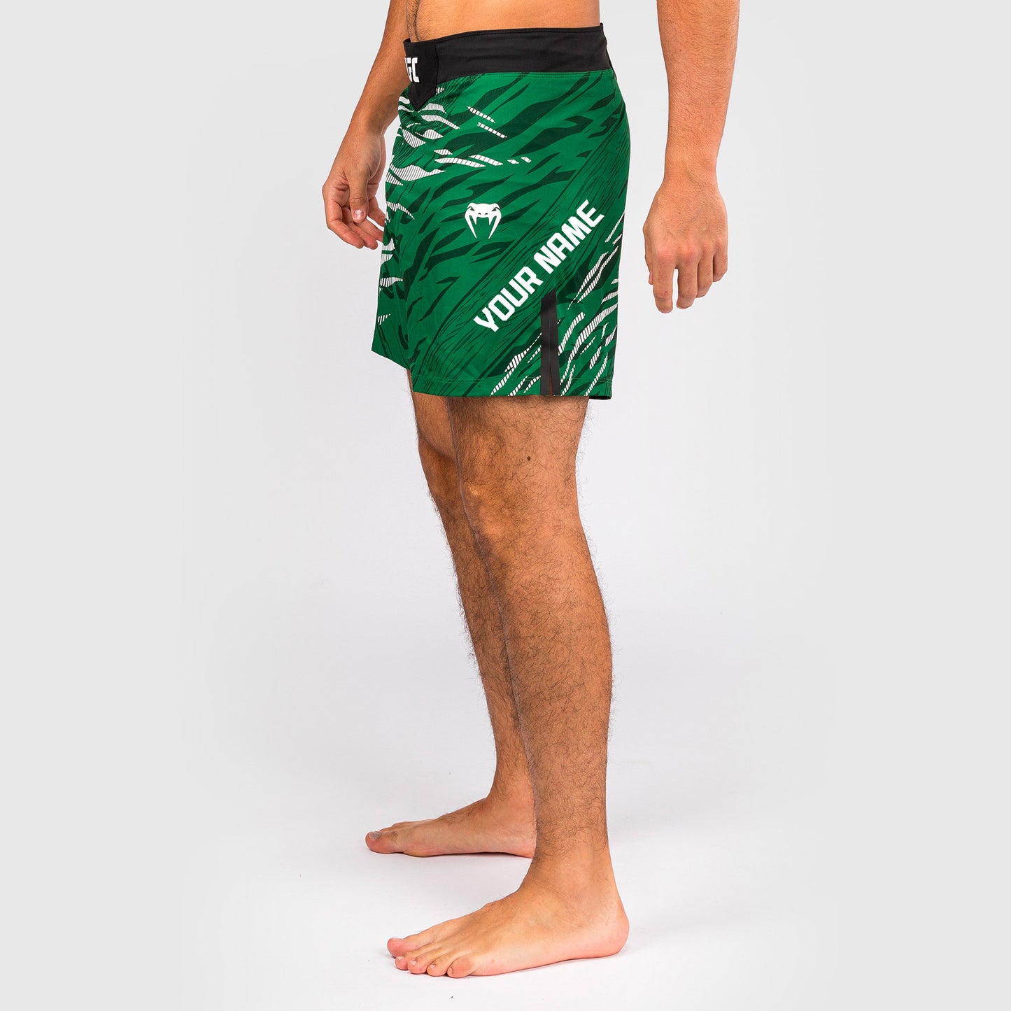 UFC Fusion by Venum Personalized Authentic Fight Night Herren Fight Short - Short Fit - Grün