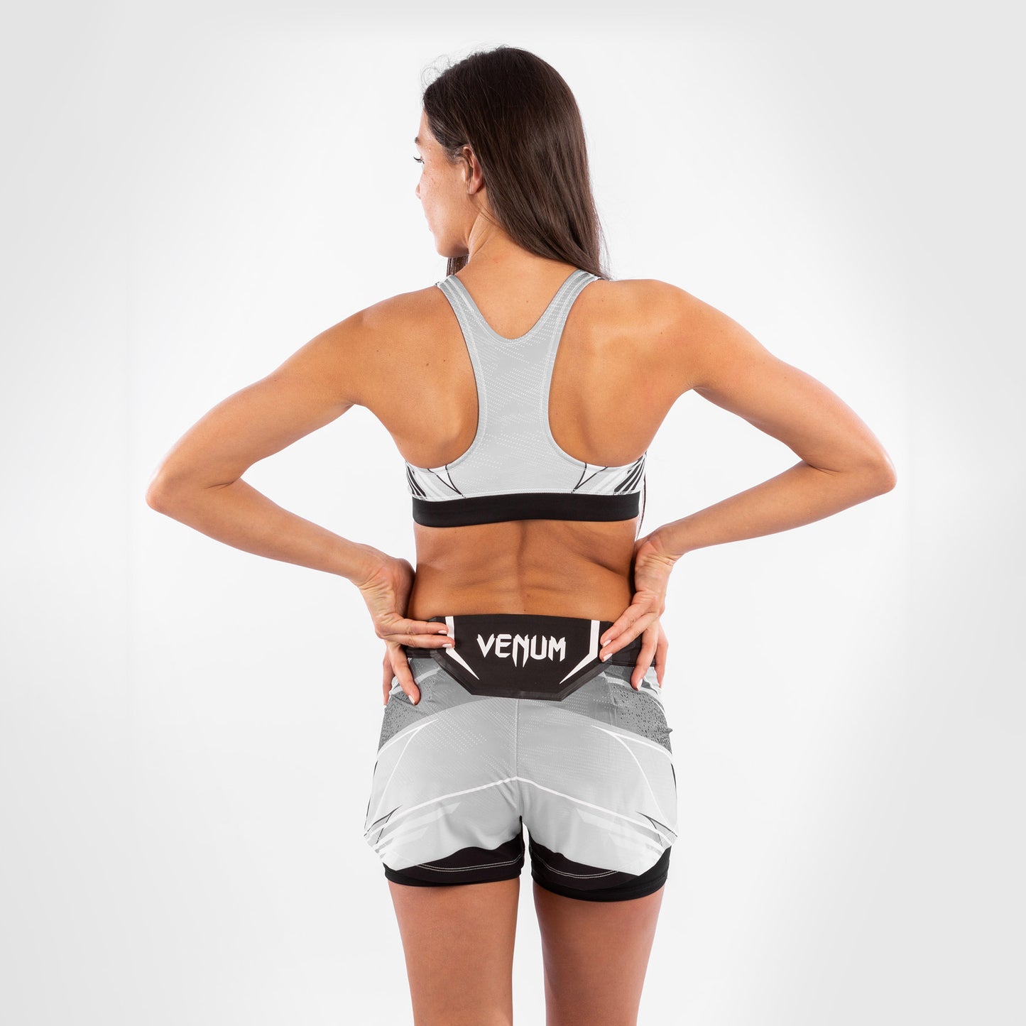 UFC Venum Authentic Fight Night Damen Sport-BH - Weiß