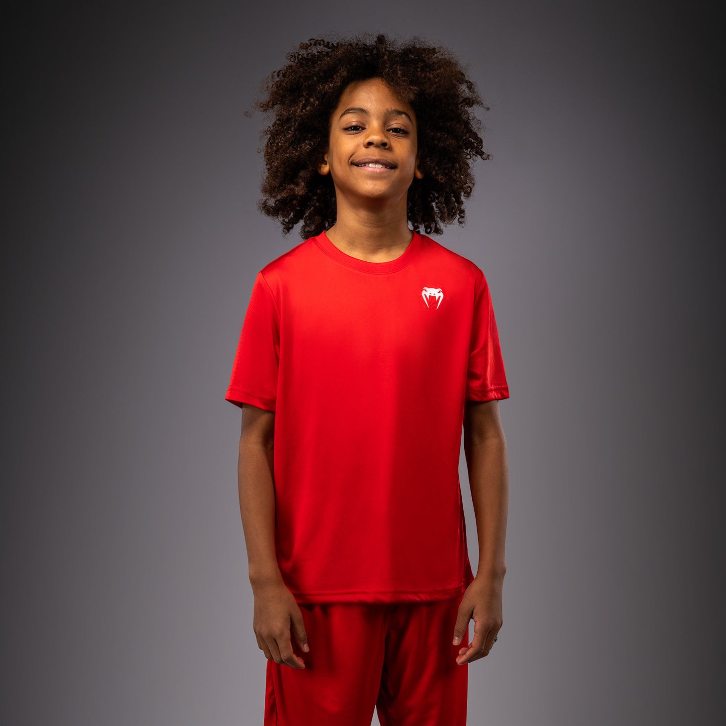 Venum Lineup T-Shirt Kurzarm Für Kinder - Rot/Weiß