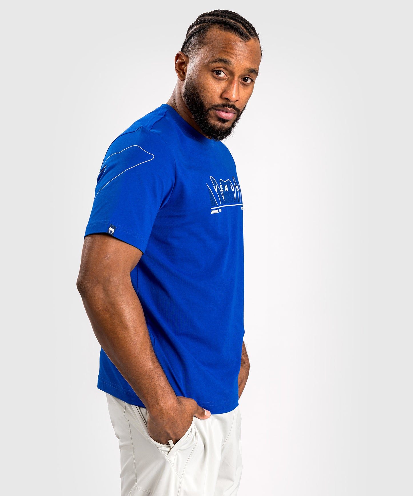Venum Snake Print T-Shirt - Blu Royale