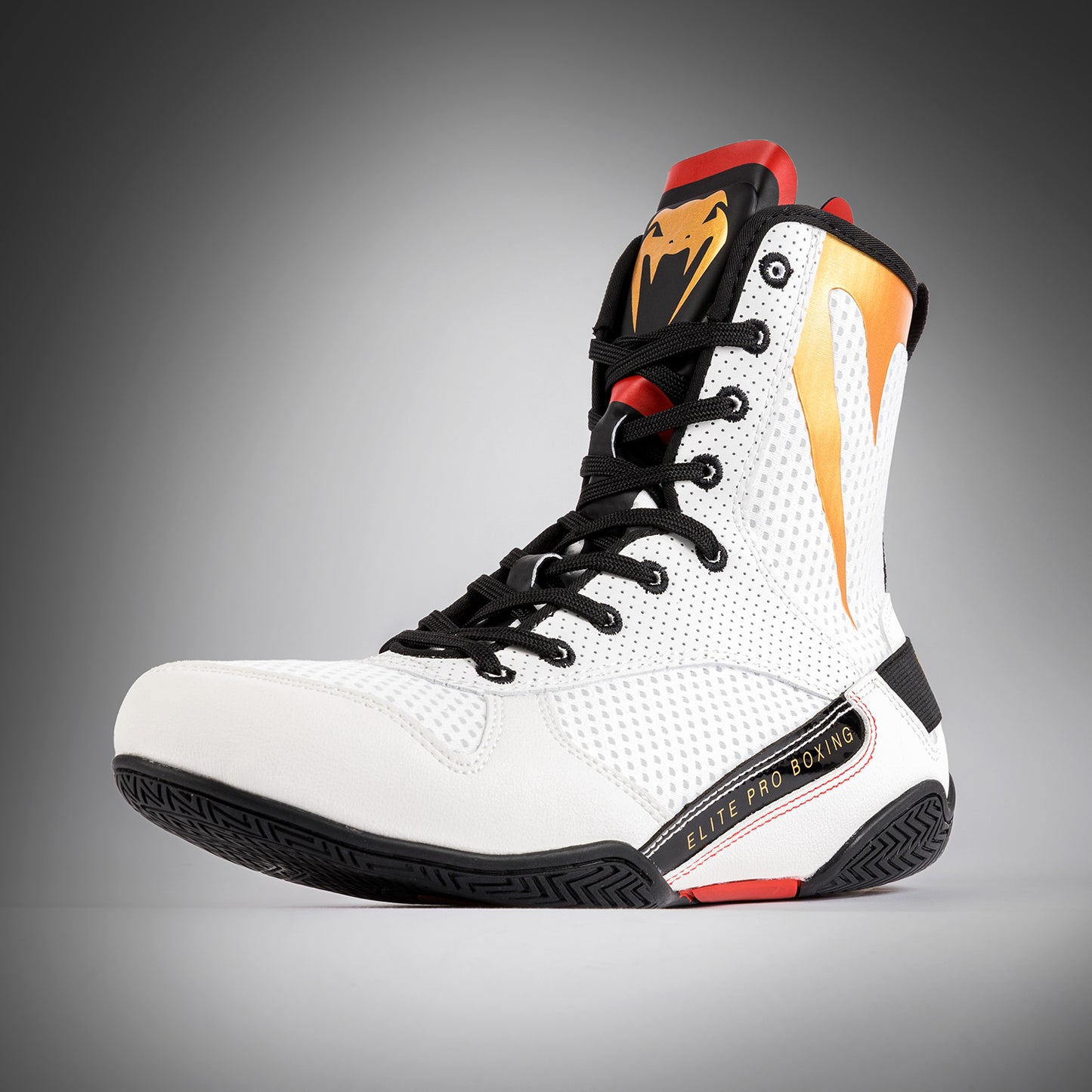 Venum Elite Boxschuhe - Eis/Gold
