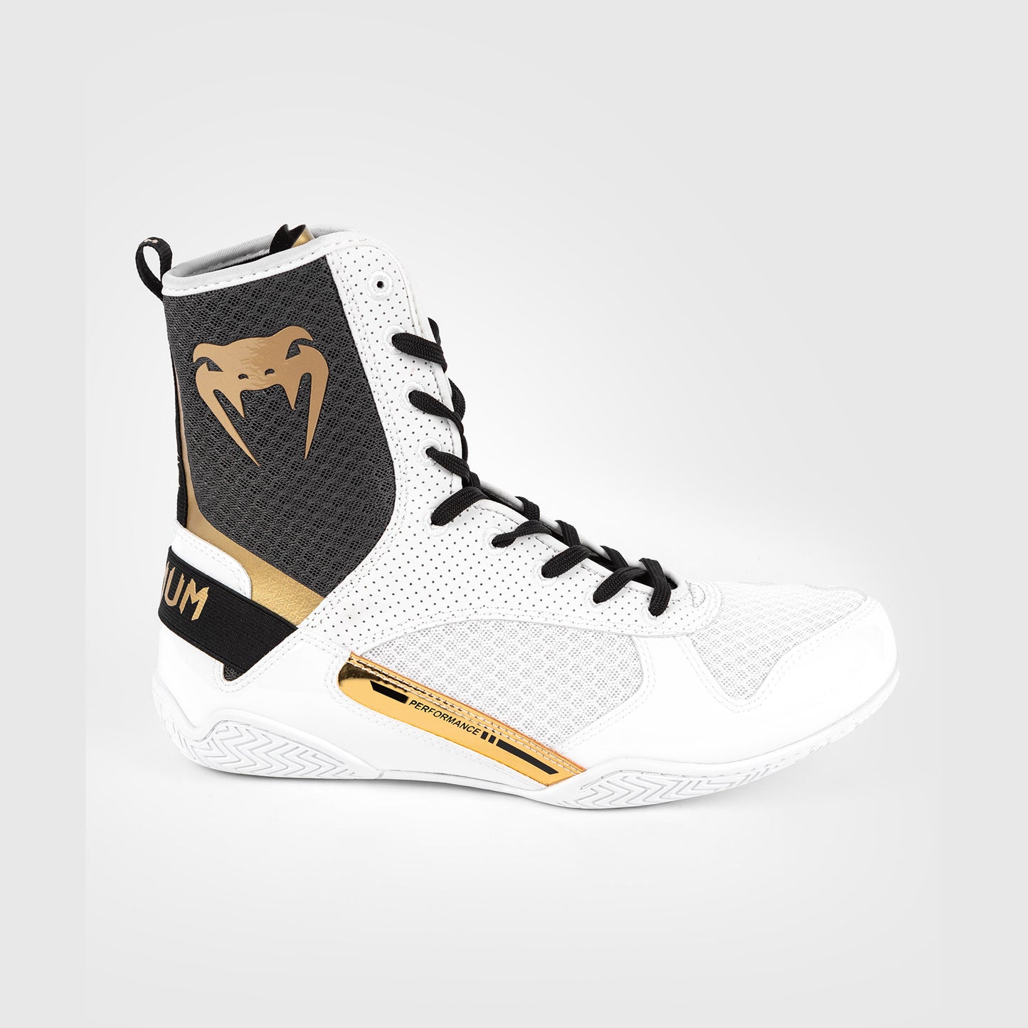 Venum Elite Boxing Schuhe - Weiß/Schwarz/Gold