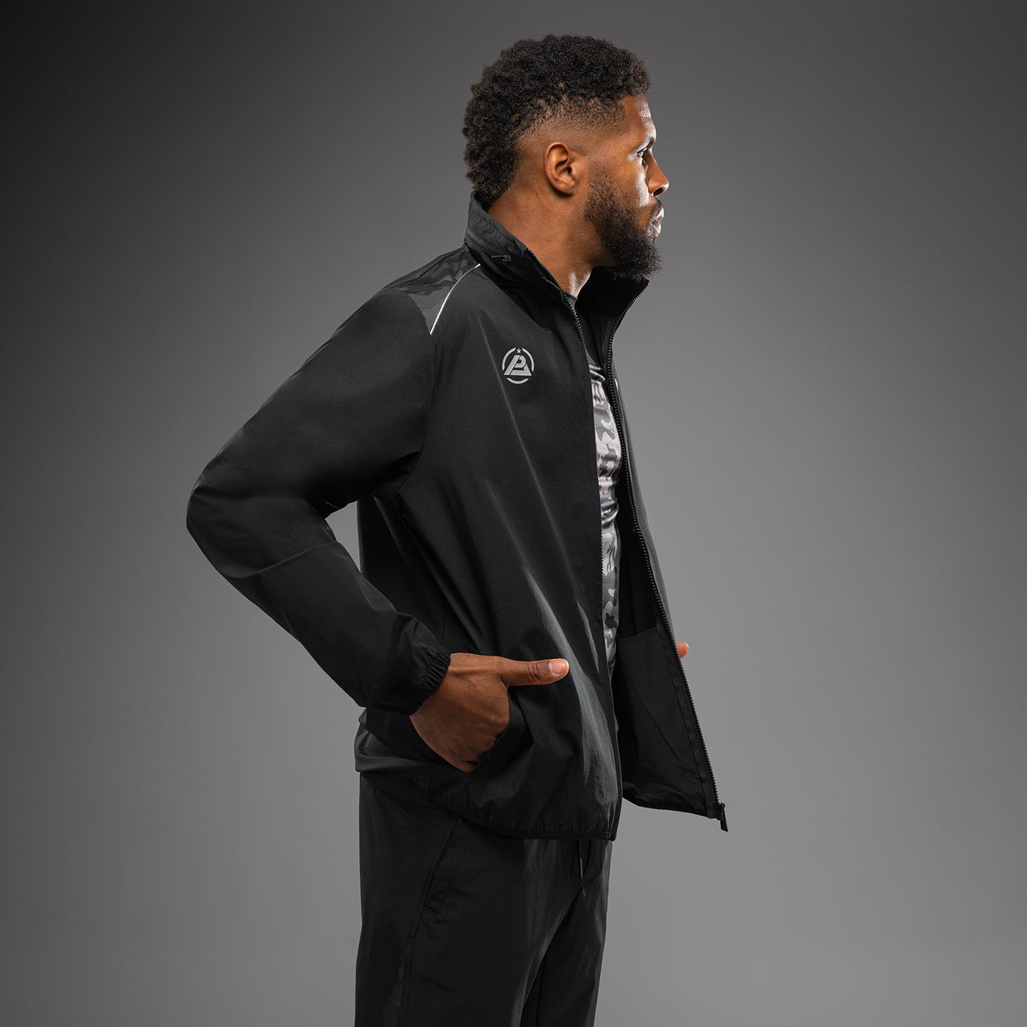 Venum x Polaris Track Jacket - Schwarz/Grau