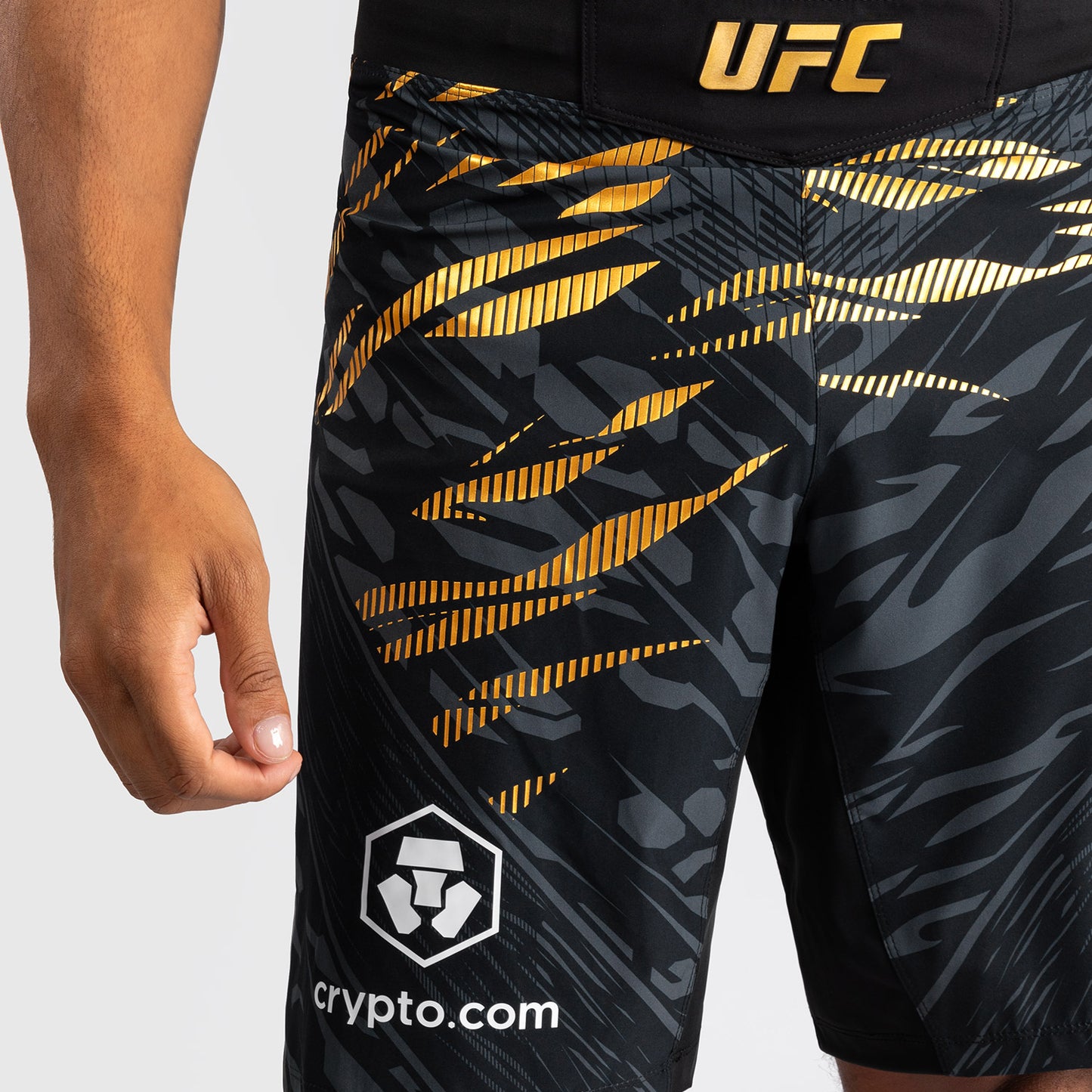 UFC Fusion by Venum Personalized Authentic Fight Night Herren Fight Short - Long Fit - Champion