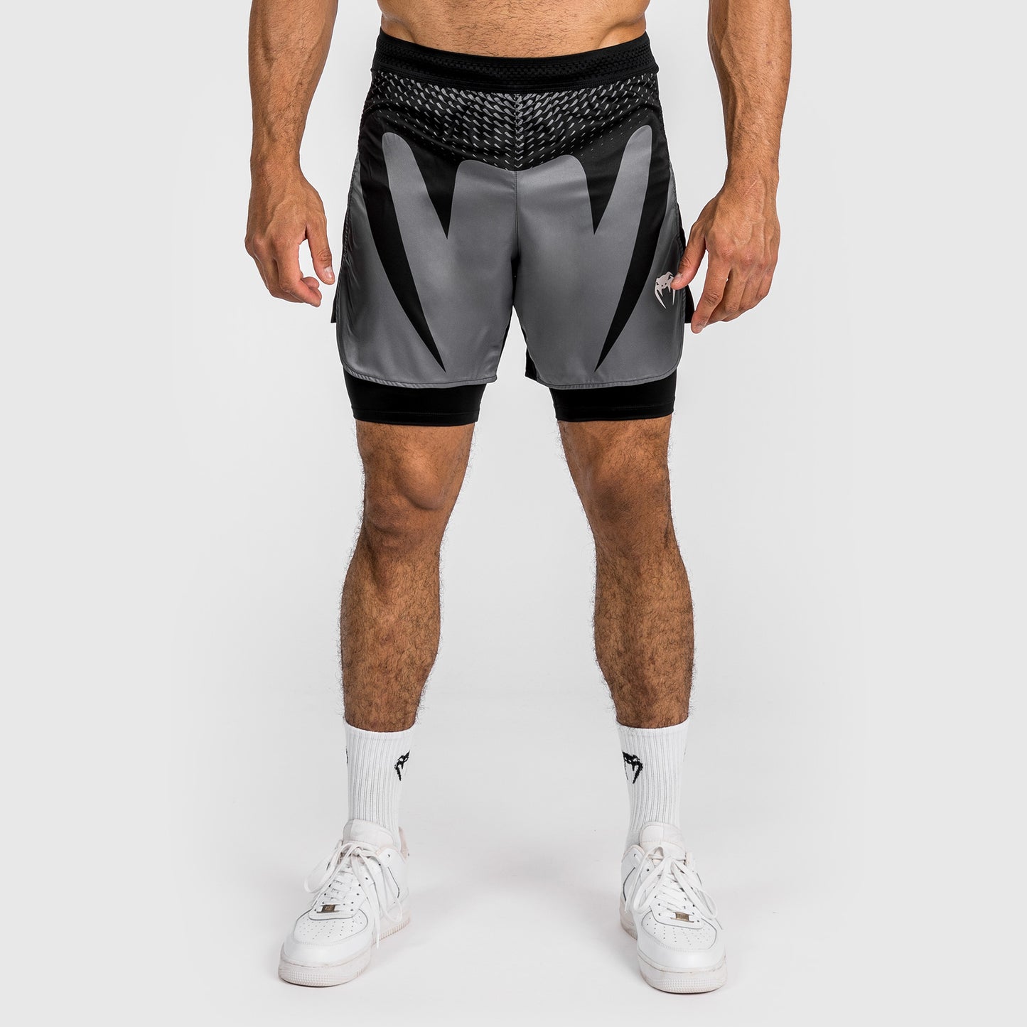 Venum Attack Herren Fightshorts - Schwarz