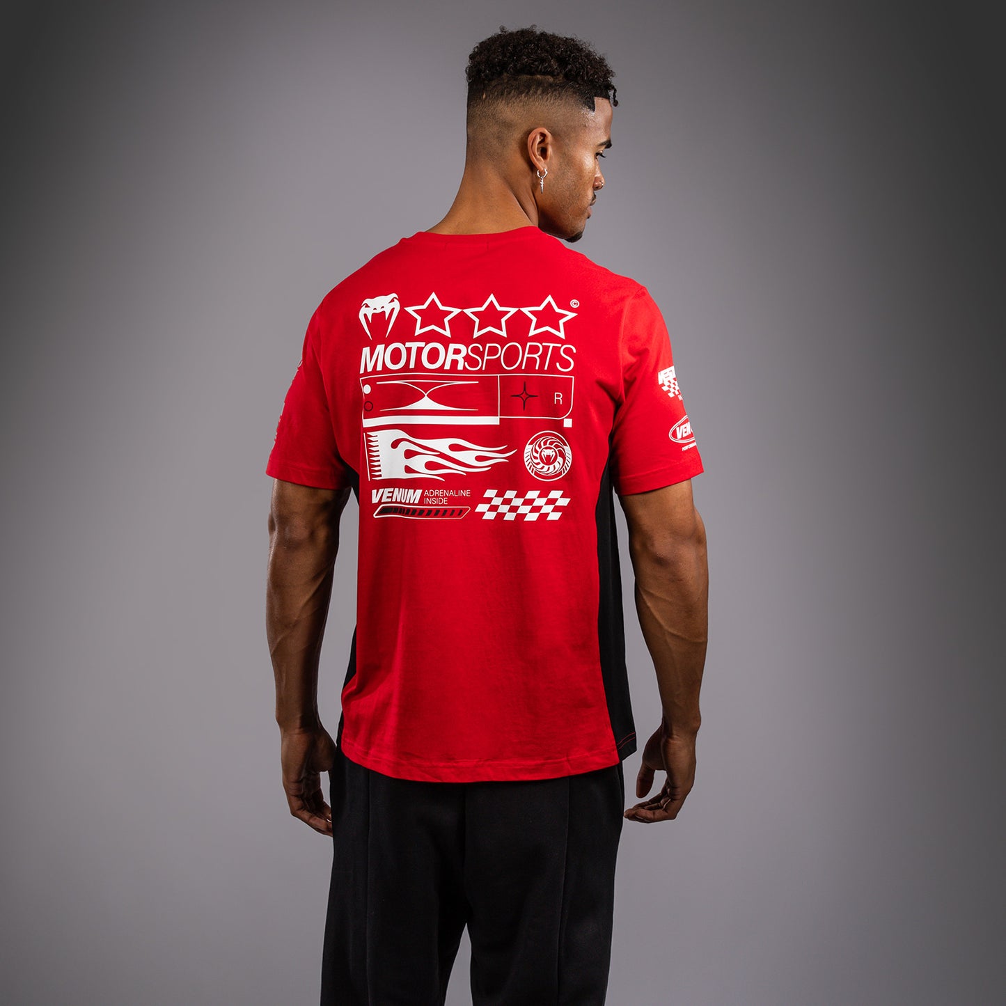 Venum Motorsport T-Shirt - Rennfahrer Rot
