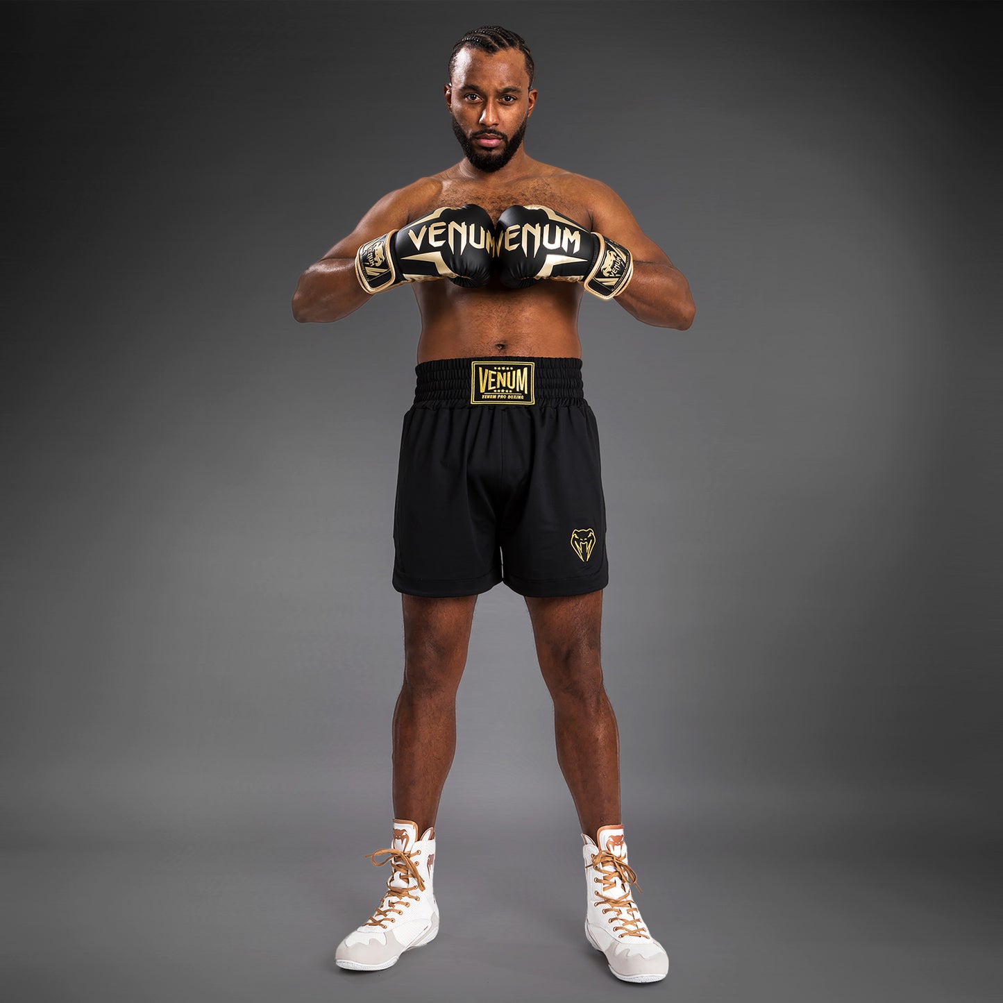 Venum Klassisch Boxing Shorts - Schwarz/Gold