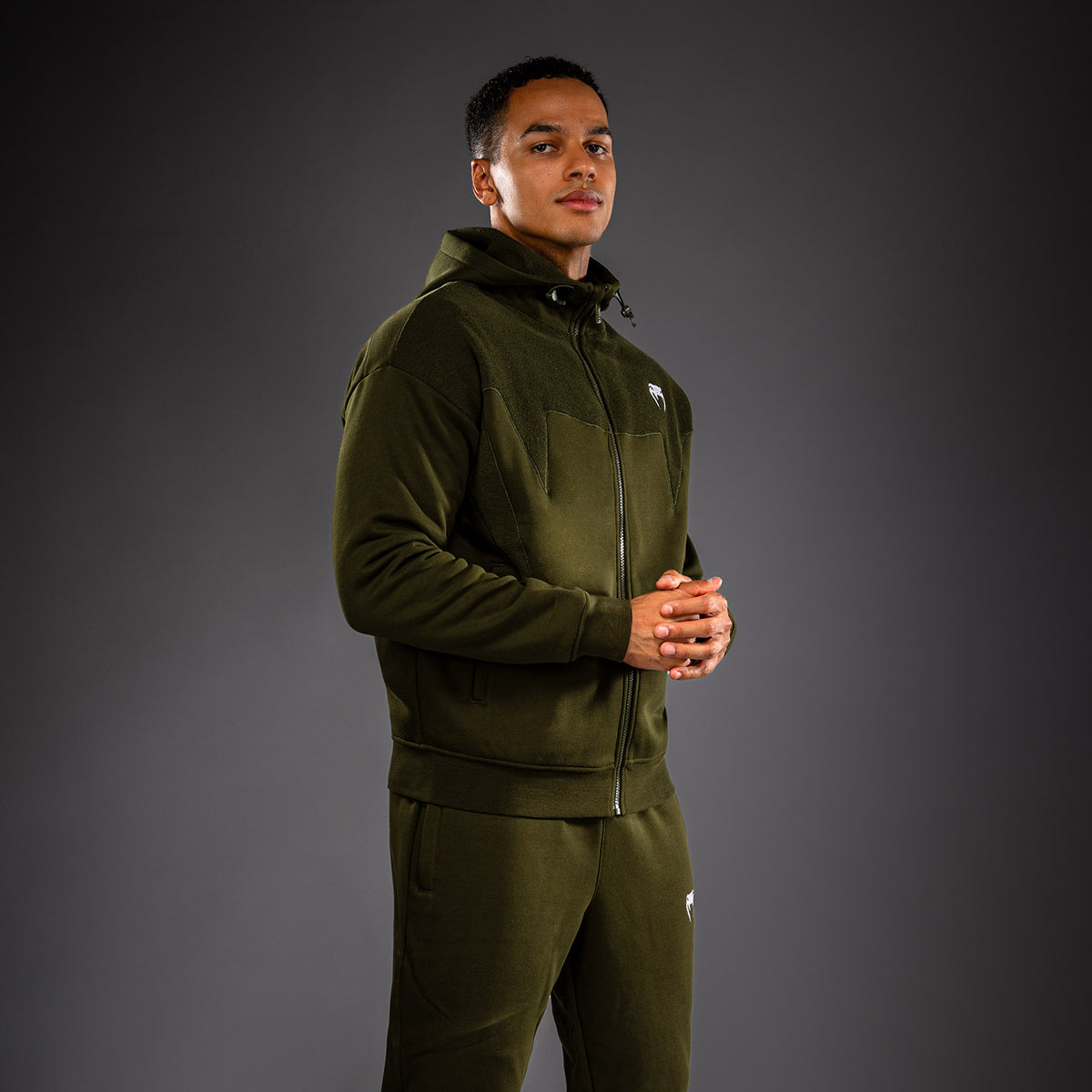 Venum Attack Fleece & Weave Trainingsjacke - Khaki