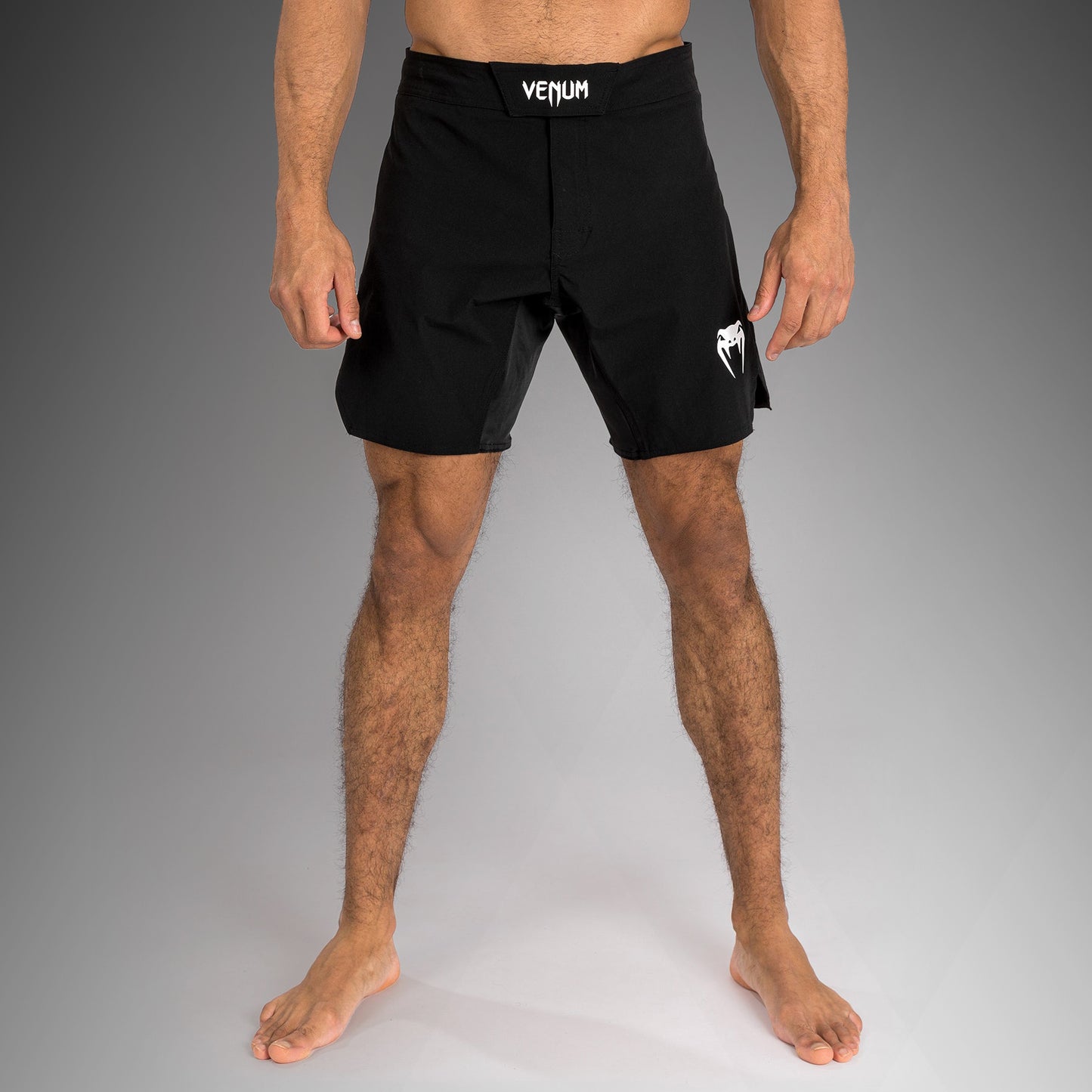 Venum Contender Fight Shorts für Männer - Schwarz/Weiß