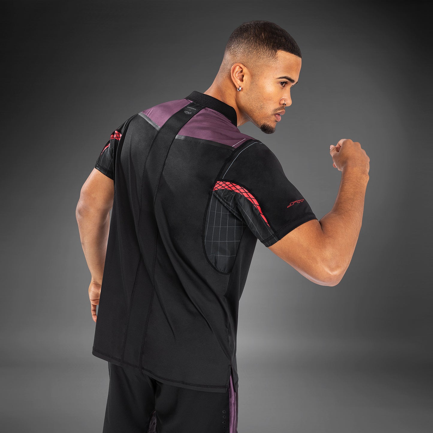 Venum x Dodge Banshee Dry Tech Polo für Männer - Schwarz