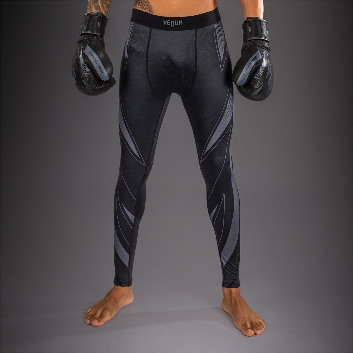 Venum Amazonia Reborn Kompressionshose - Schwarz/Grau