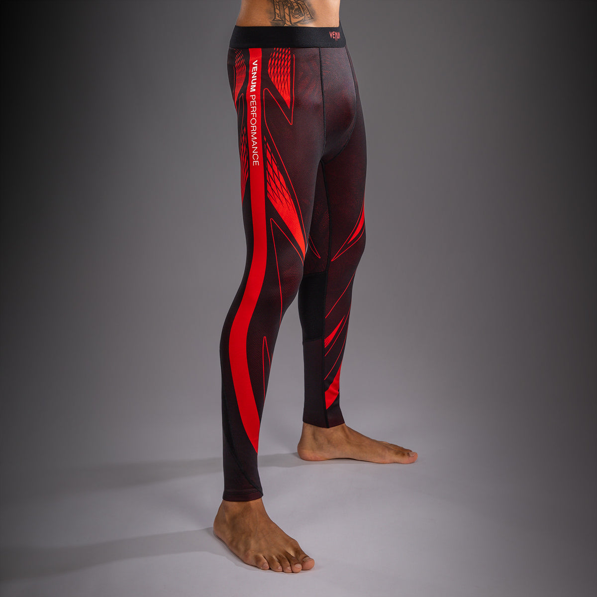 Venum Amazonia Reborn Kompressionshose - Schwarz/Rot