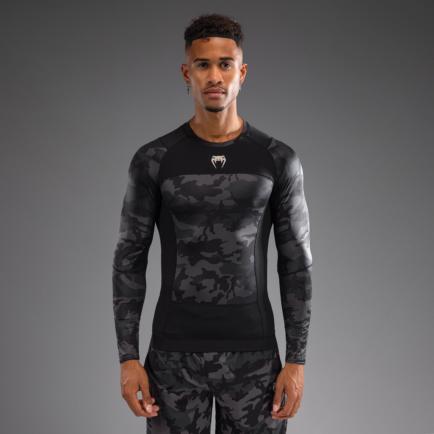 Venum G-Fit Air Herren Langarm Rashguard - Digital Urban Camo
