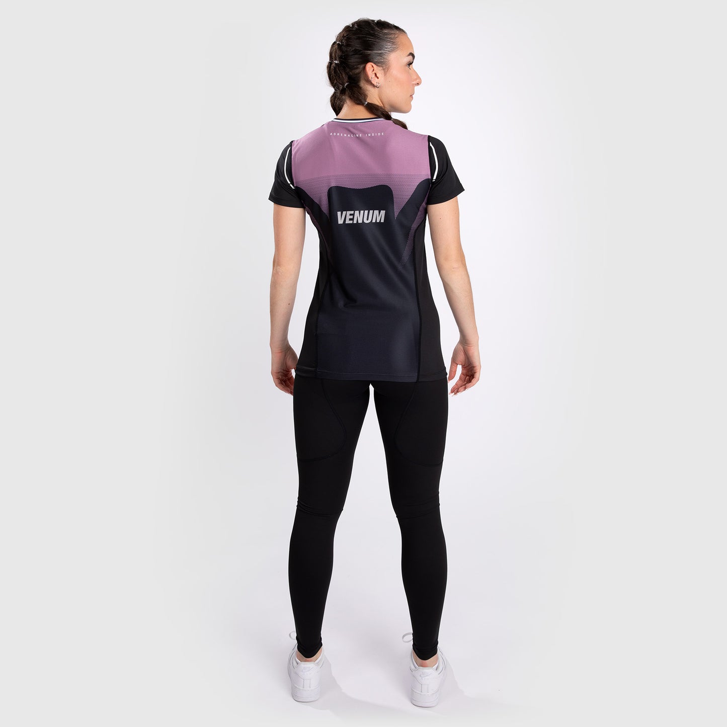 Venum Adrenaline Frauen Dry-Tech T-Shirt - Purple