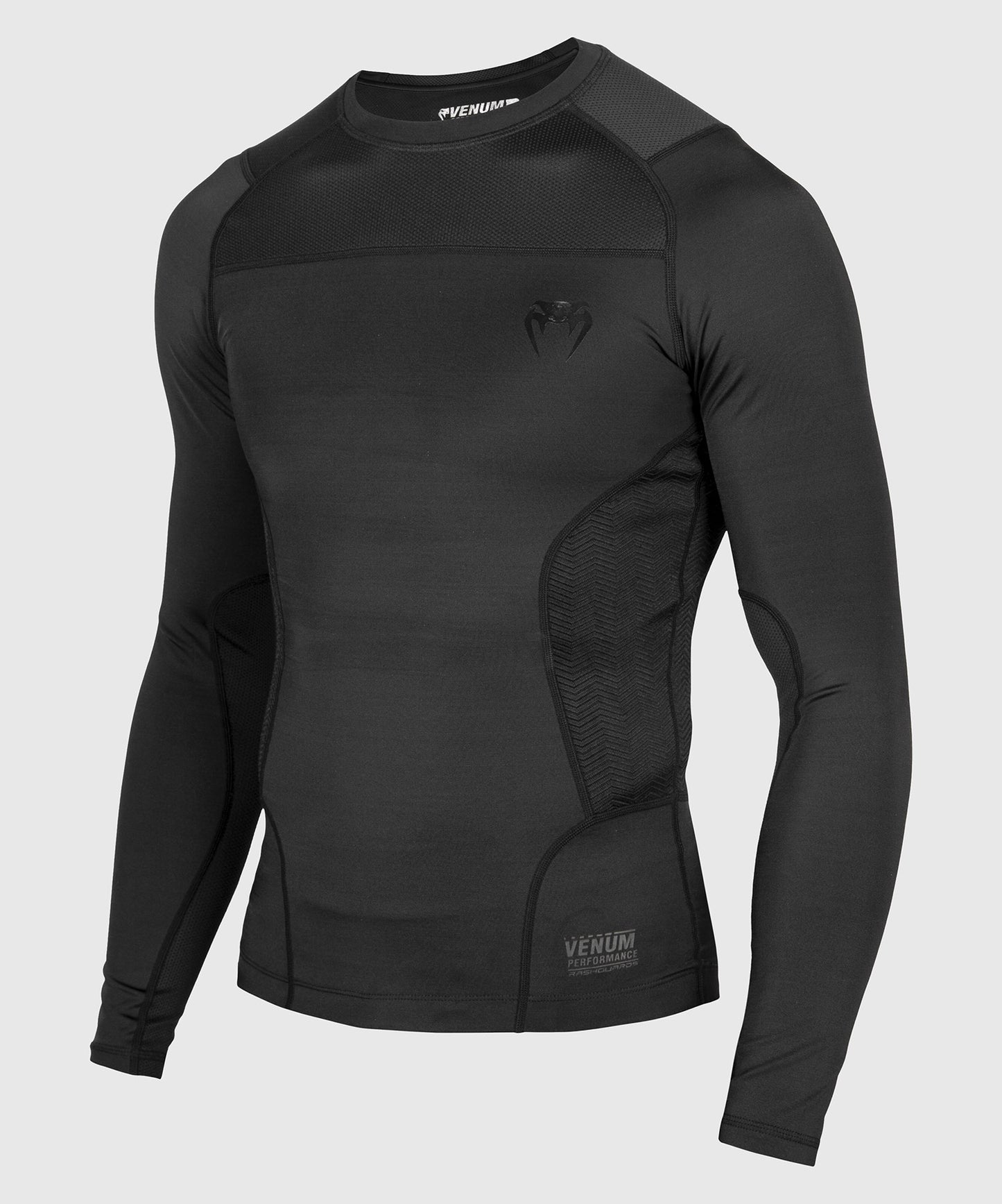 Rashguard Venum G-Fit - Langarm - Schwarz