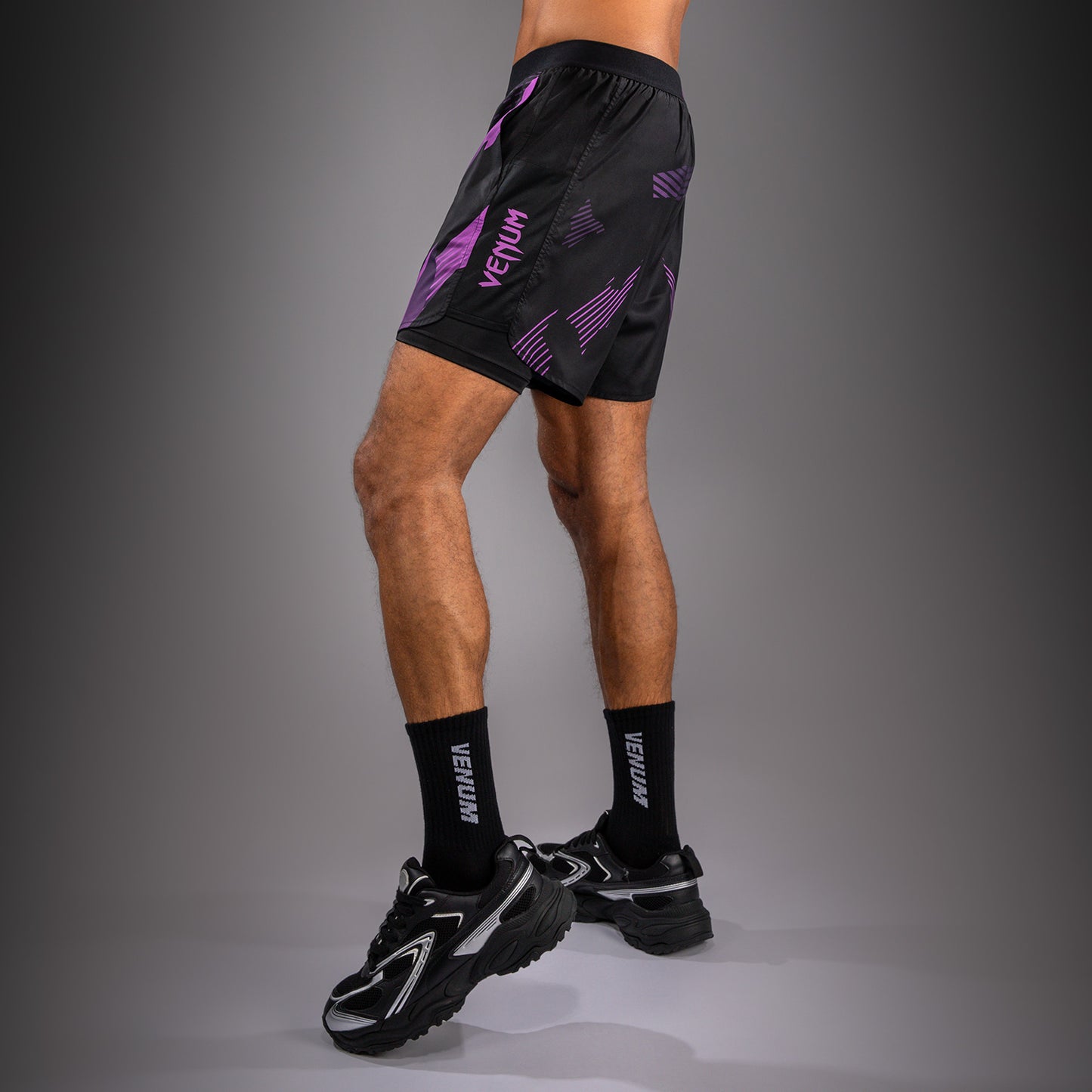 Venum No-Gi 6.0 Trainingsshorts - Schwarz/Lila