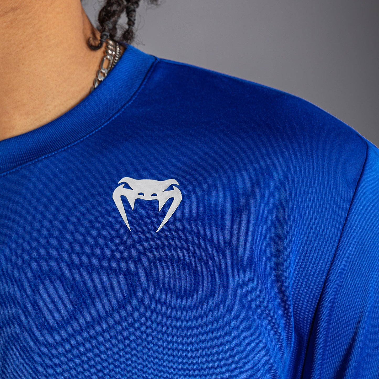 Venum Lineup Performance Kurzarm T-Shirt - Königsblau/Weiß