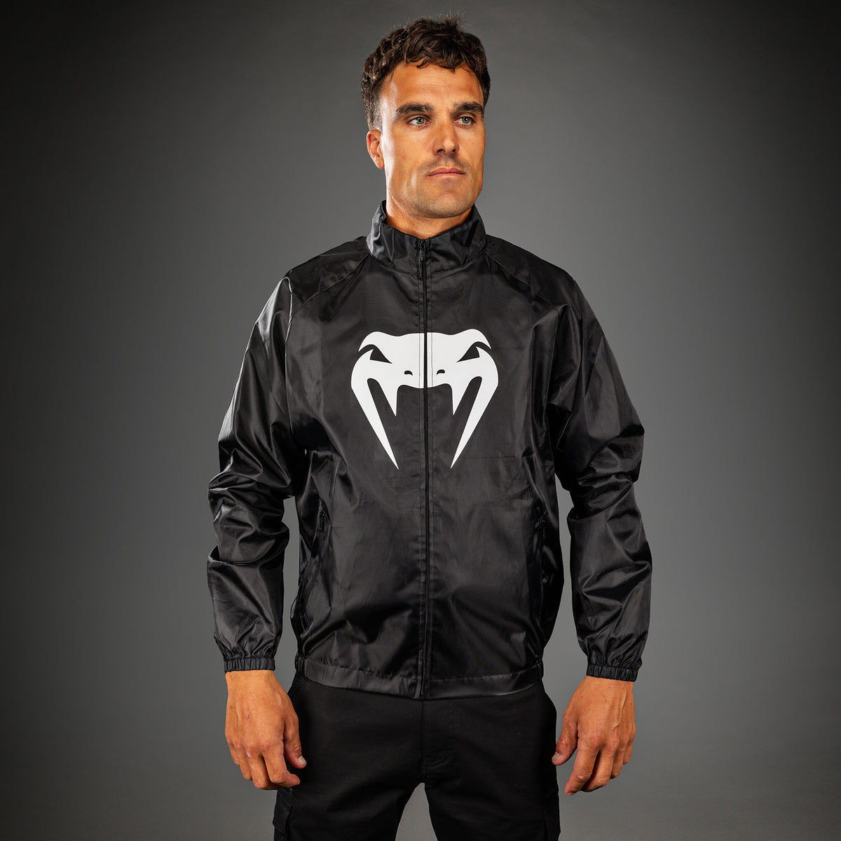 Venum MX Basics Trainingsjacke - Schwarz/Weiß