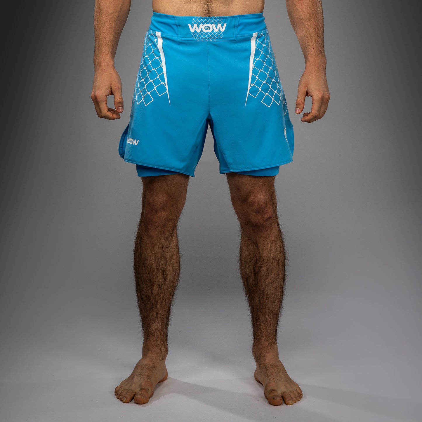 Venum x WOW FC Herren Kampfhosen - Pacific Blue