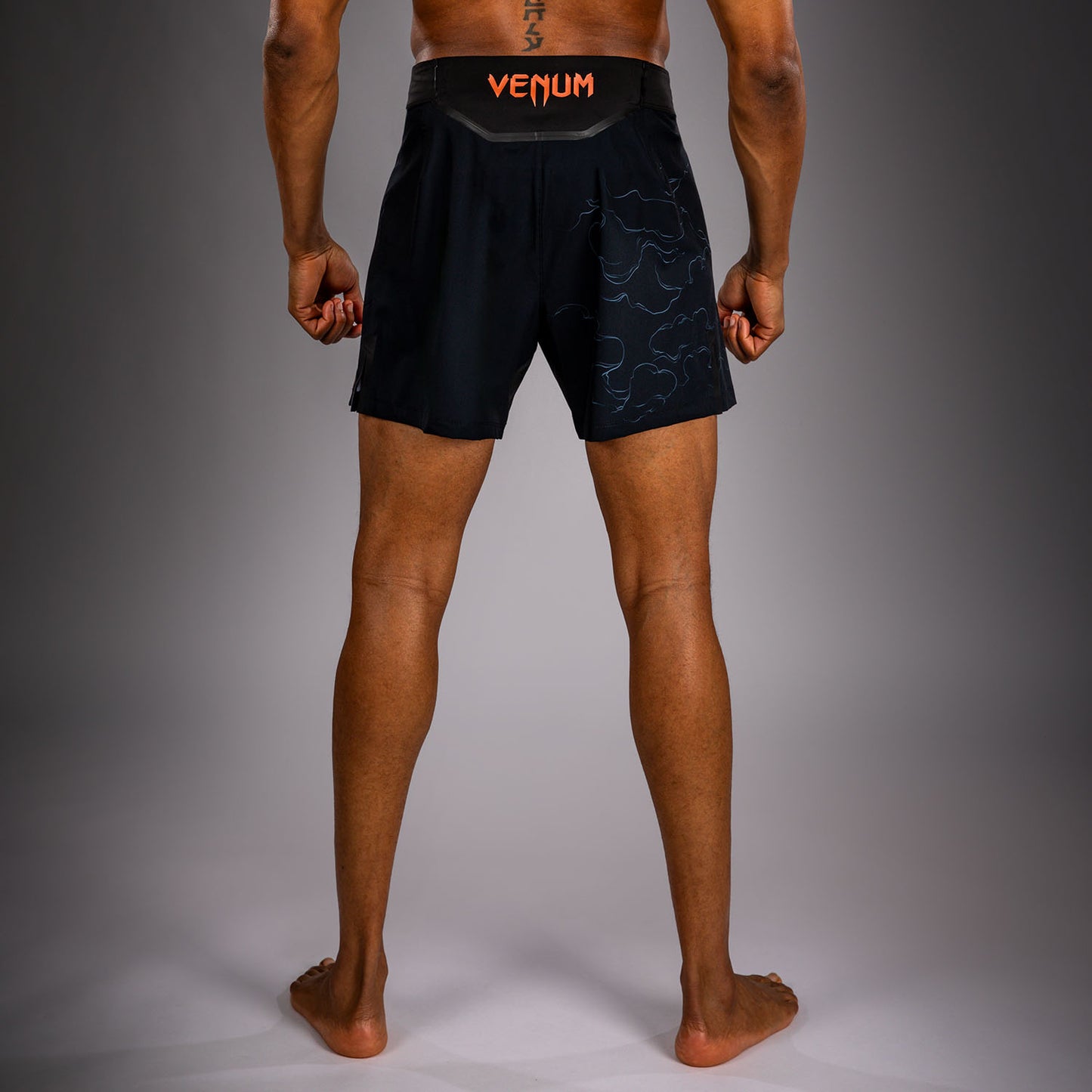 Venum Thunder Dragon Fightshorts – Schwarz/Grau/Kupfer