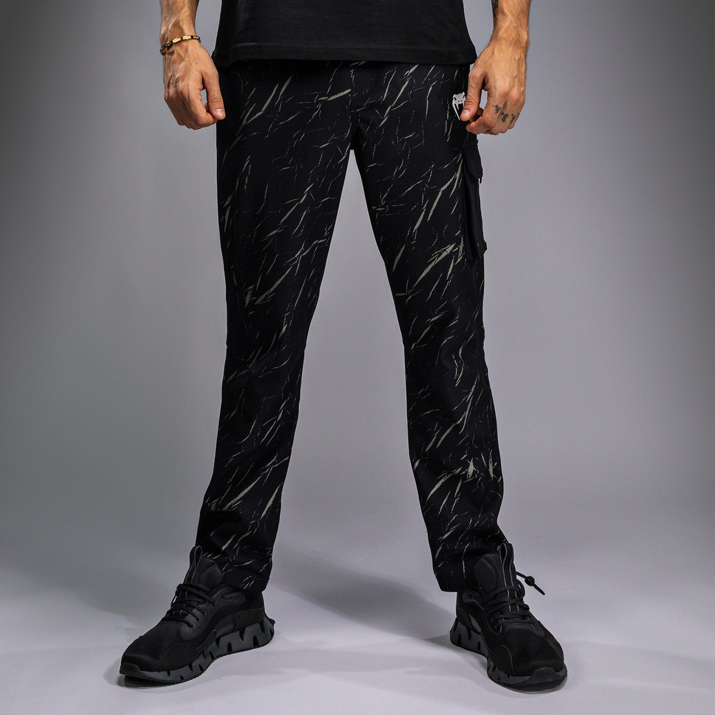 Venum Trooper Herren Trainingshose - Schwarz/Sandstein