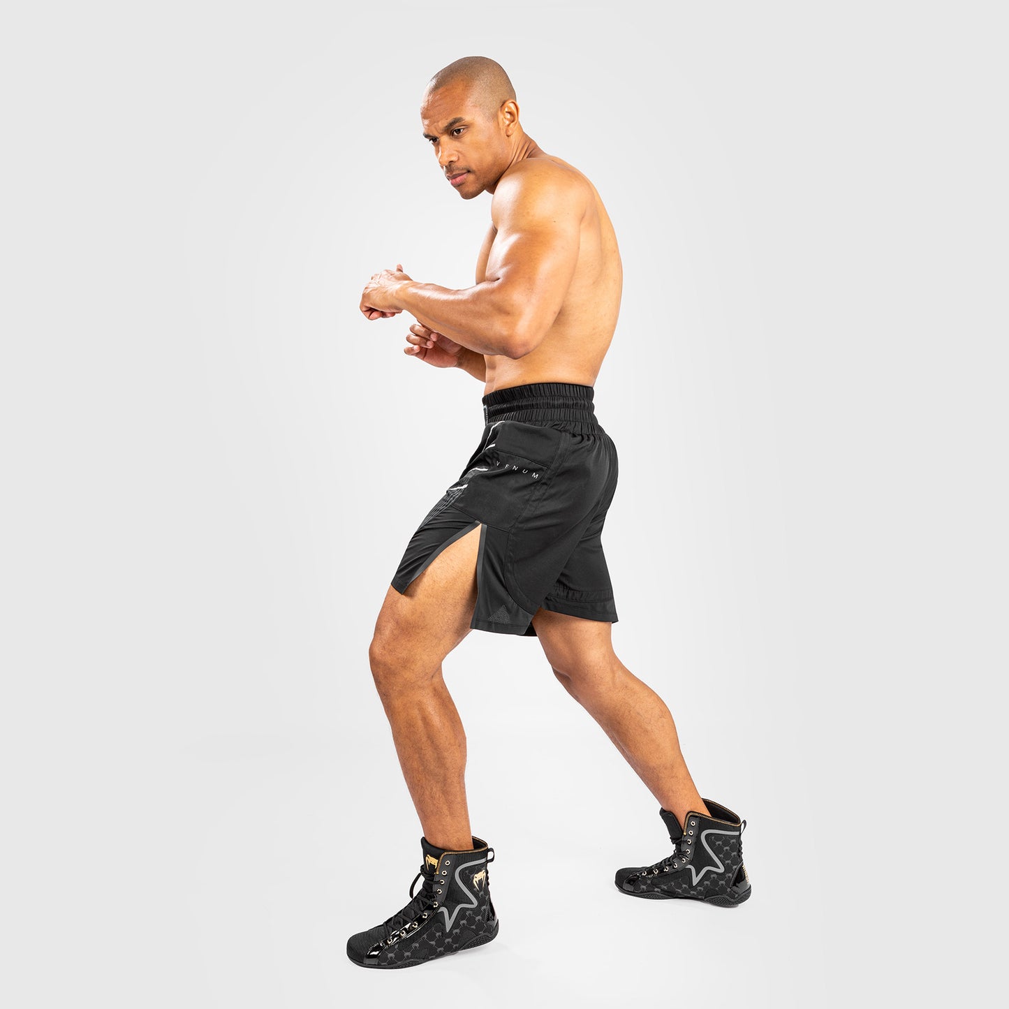 Venum Biomecha Boxshorts – Schwarz/Grau