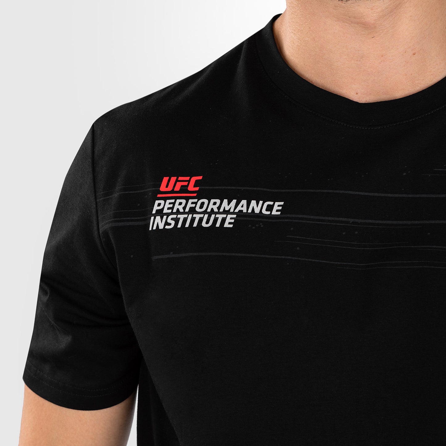 UFC Venum Performance Institute 2.0 Herren T-Shirt - Schwarz/Rot