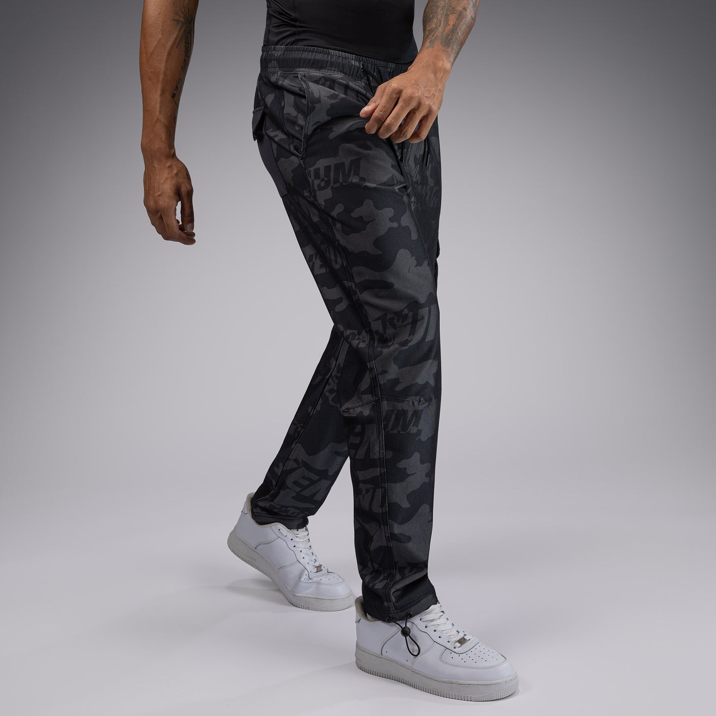 Venum Trooper Herren Trainingshose - Schwarz/Grau