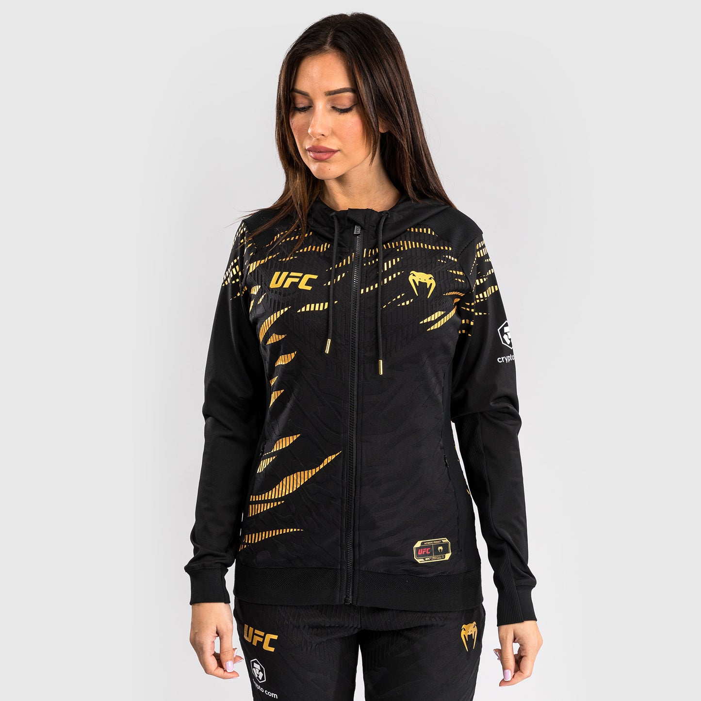 UFC Fusion by Venum Personalized Authentic Fight Night Damen Walkout Hoodie - Champion