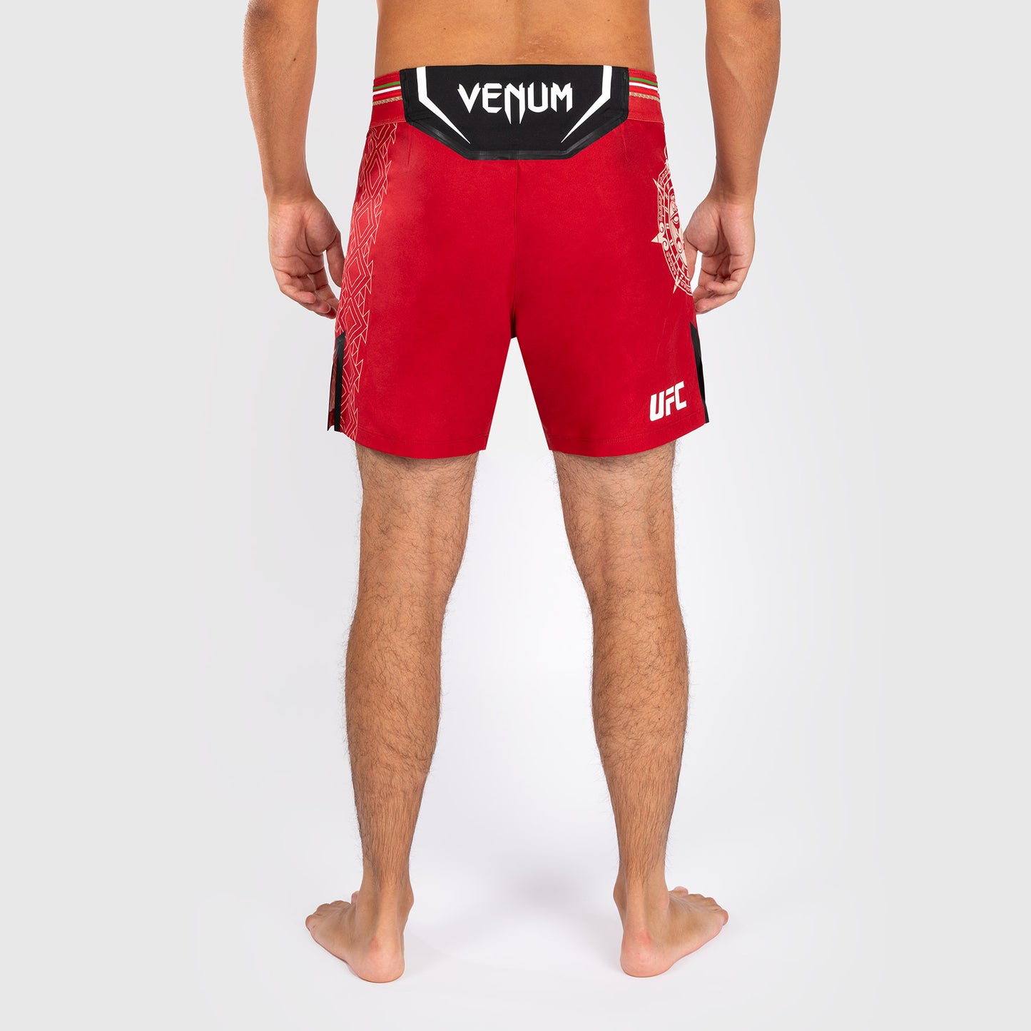 Noche UFC by Venum Authentic Fight Night Herren Fight Shorts - Kurze Passform - Rot