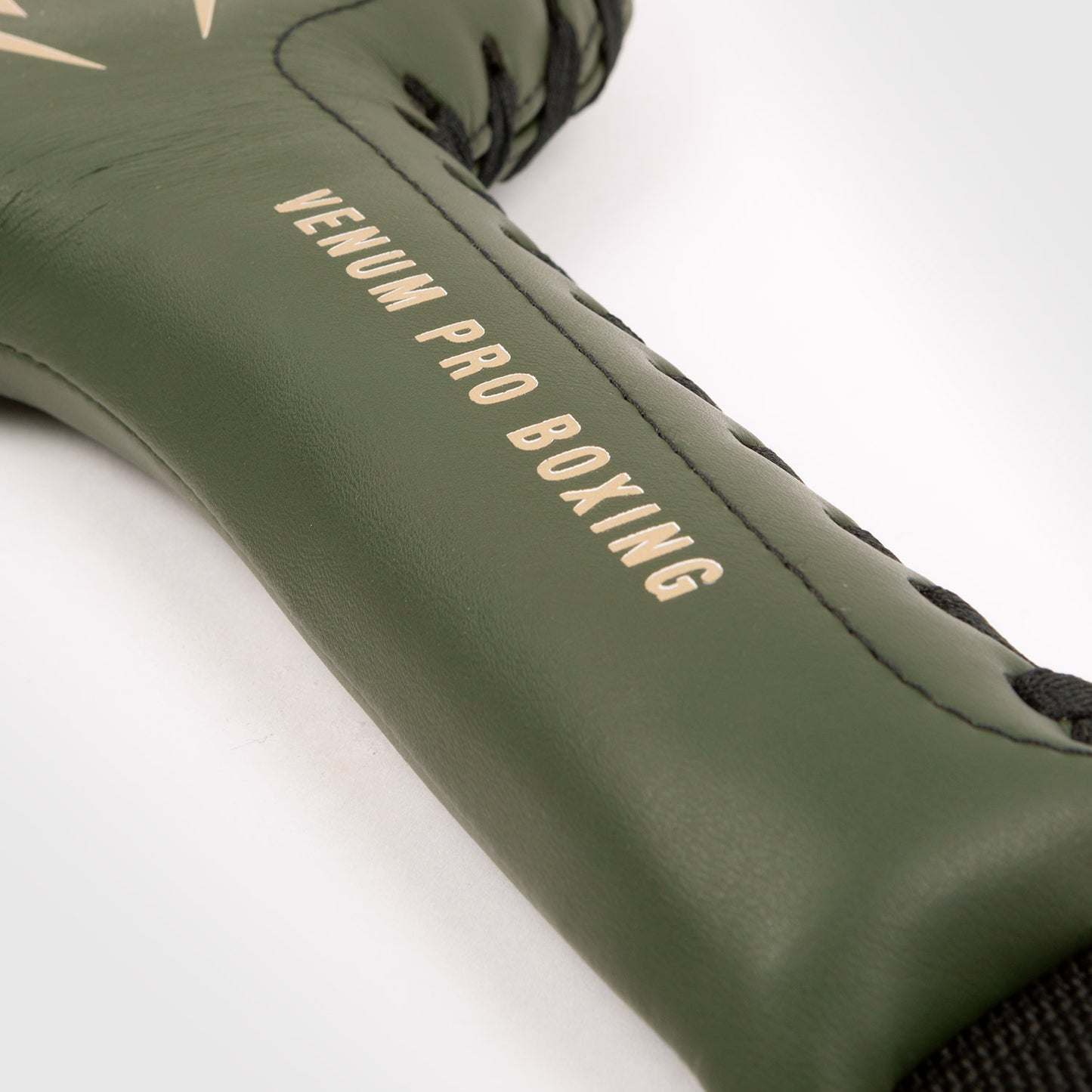 Venum Pro Boxing Ping-Pong Handpratzen - Khaki/Gold
