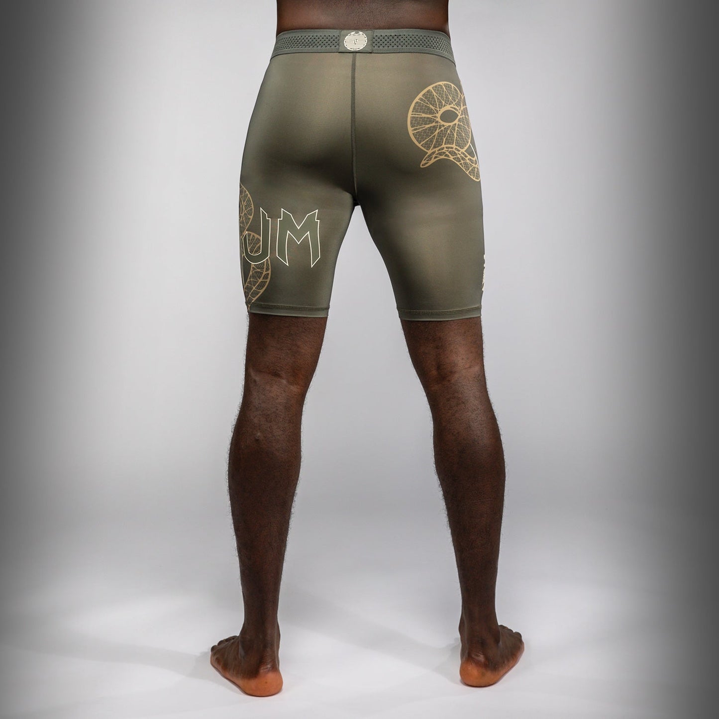 Venum Serpenti Vale Tudo Shorts – Khaki/Bronze/Ivory