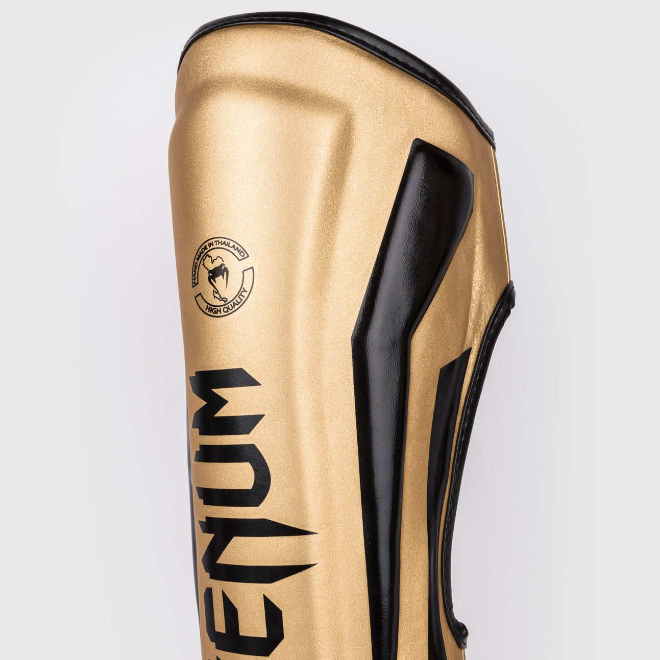Venum Elite Standup Schienbeinschoner - Gold/Schwarz